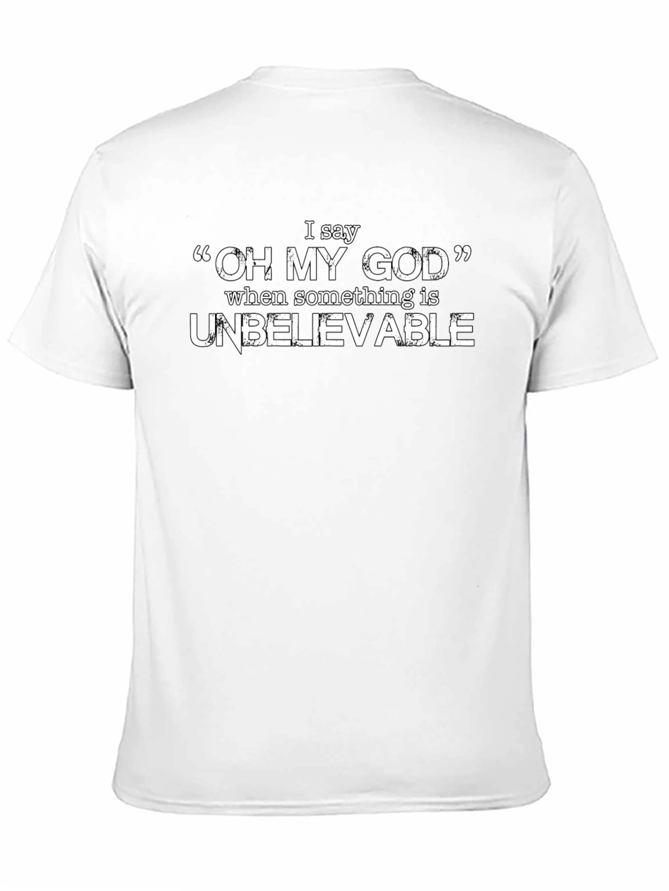 Funny Oh My God Graphic T-Shirt