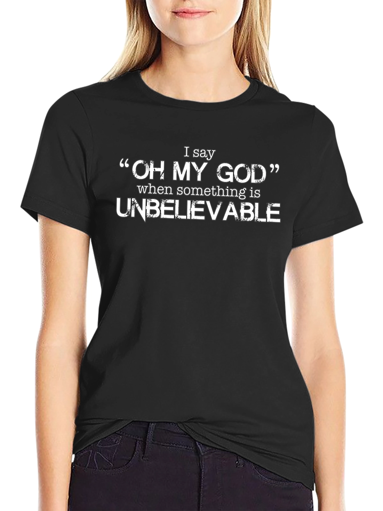 Funny Oh My God Graphic T-Shirt