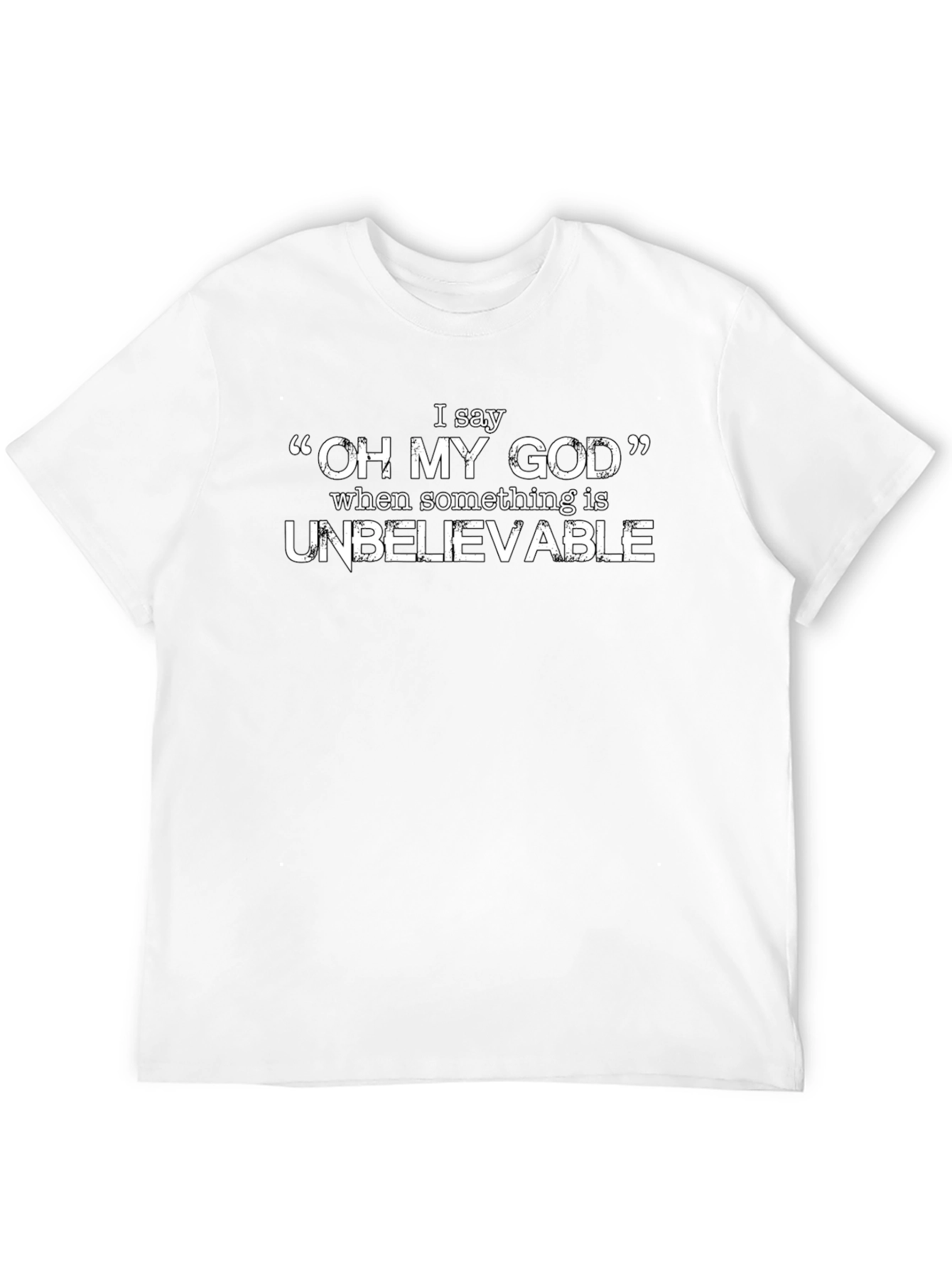 Funny Oh My God Graphic T-Shirt