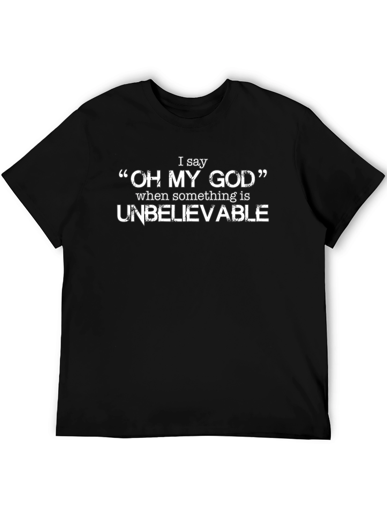 Funny Oh My God Graphic T-Shirt