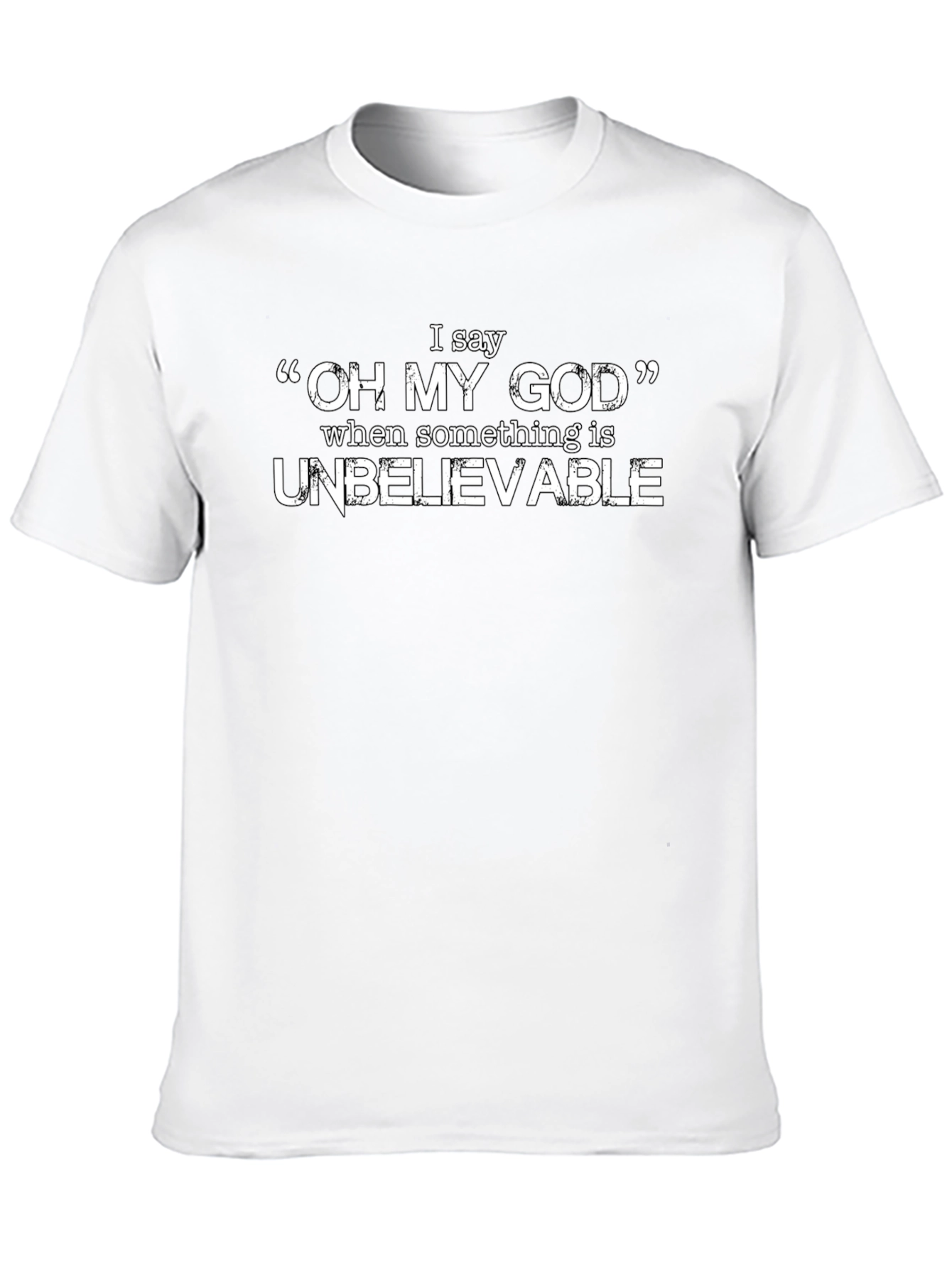 Funny Oh My God Graphic T-Shirt