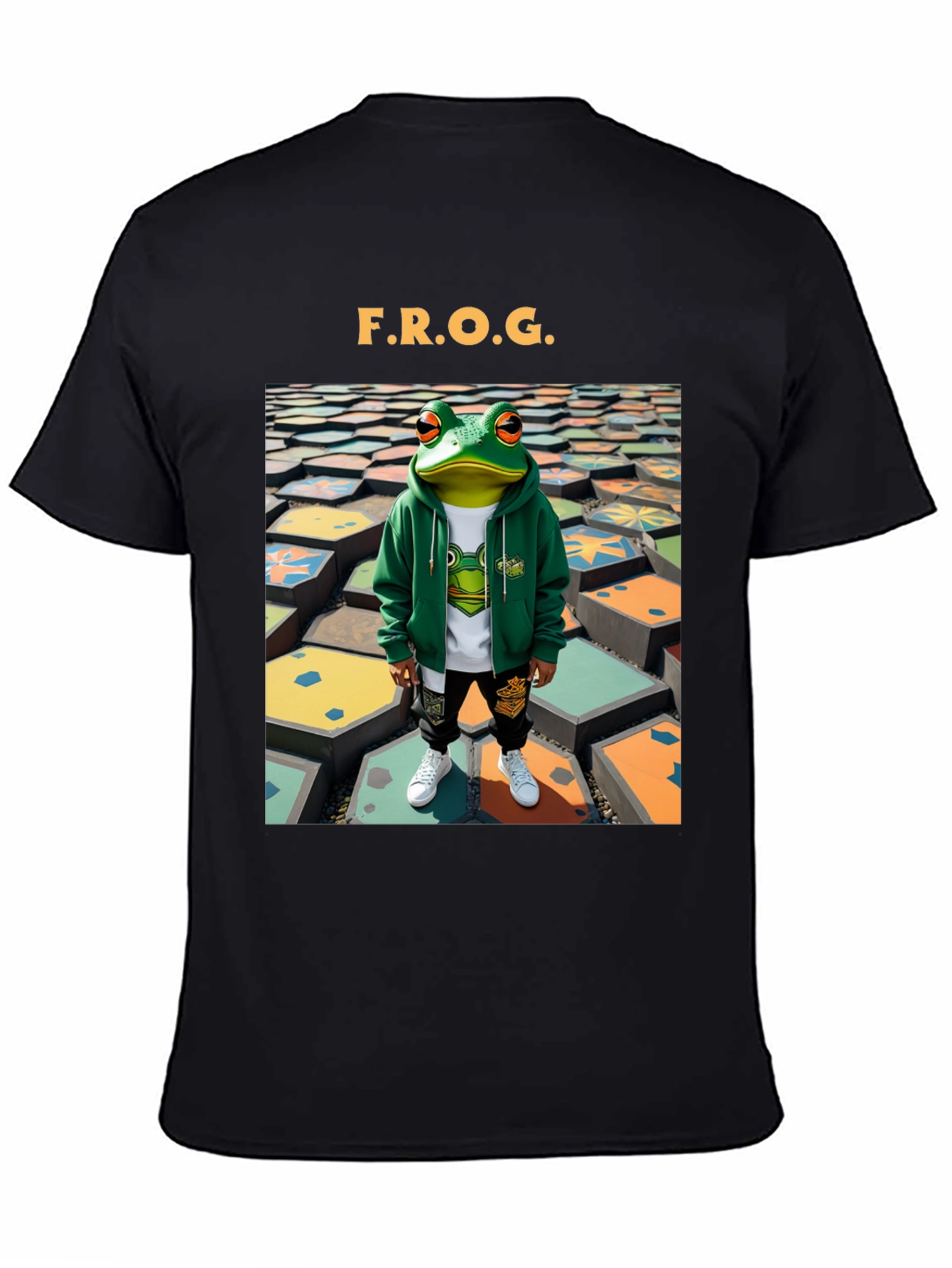F.R.O.G. Graphic Print T-Shirt