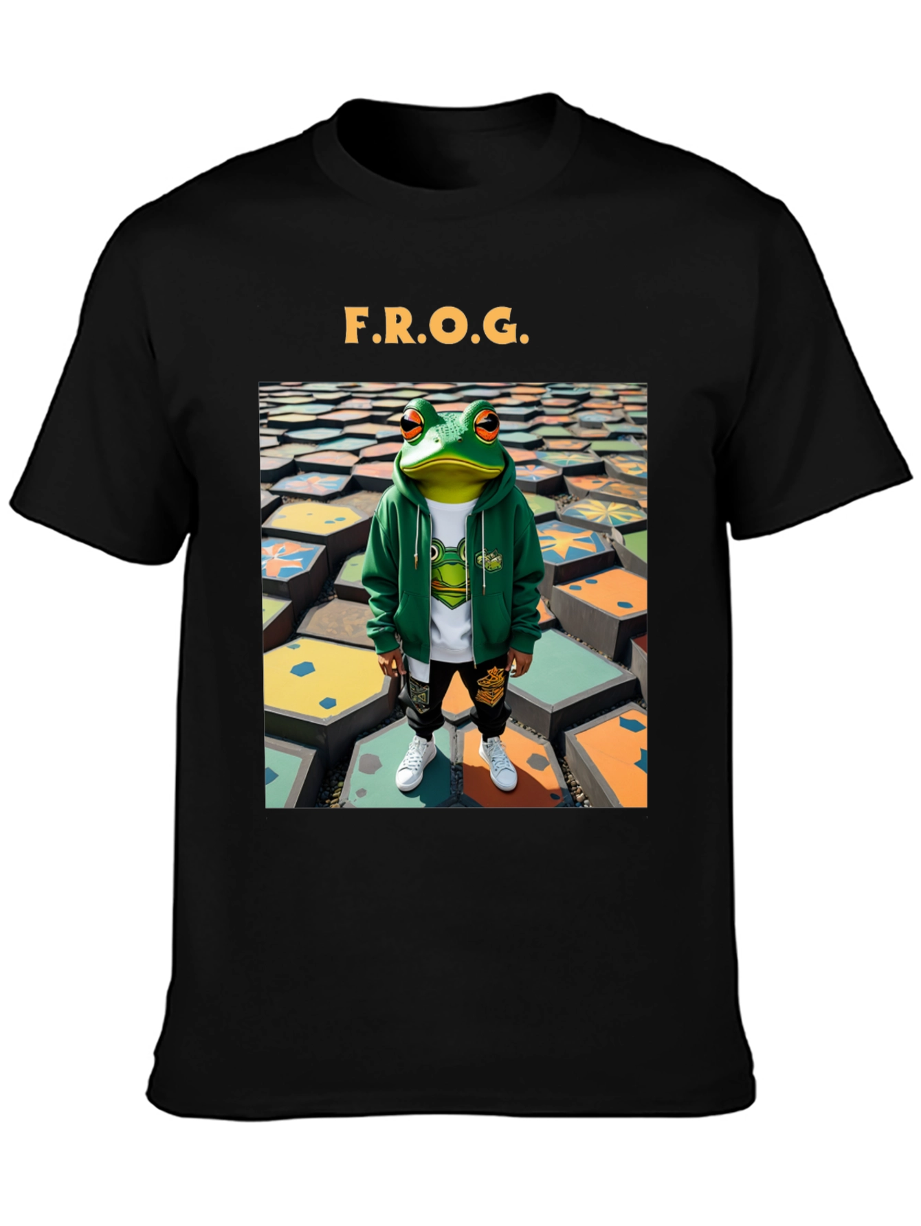 F.R.O.G. Graphic Print T-Shirt