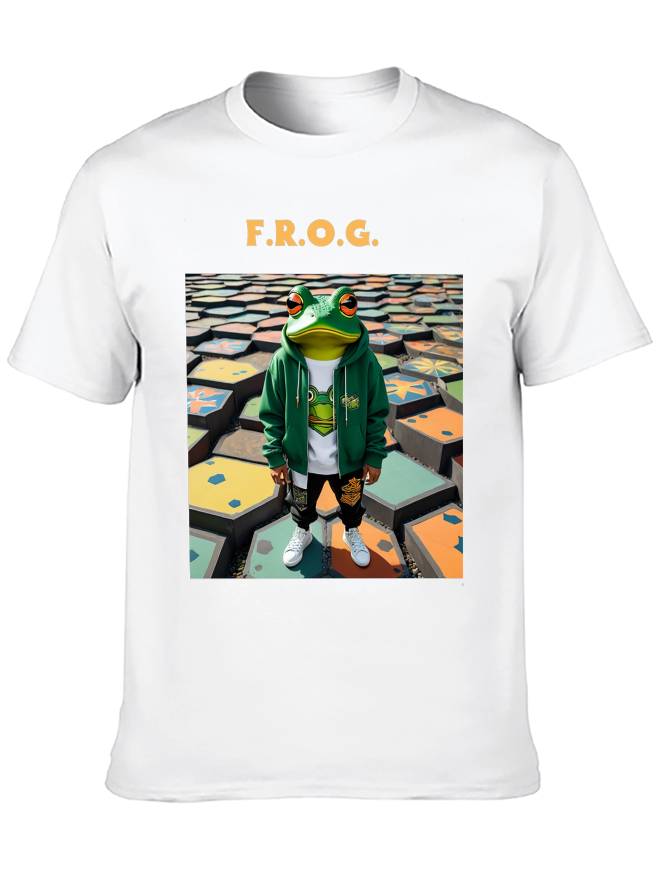 F.R.O.G. Graphic Print T-Shirt
