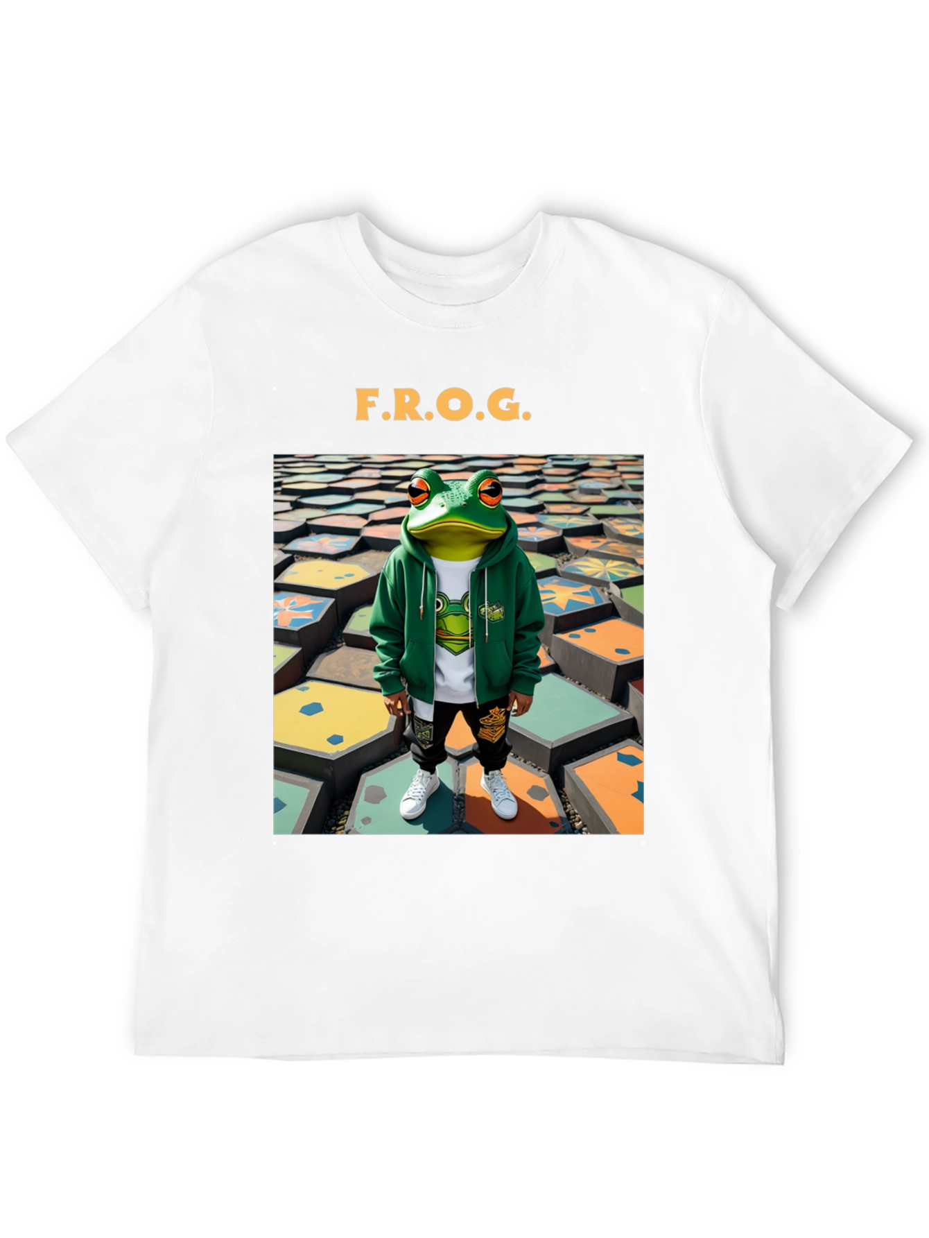 F.R.O.G. Graphic Print T-Shirt