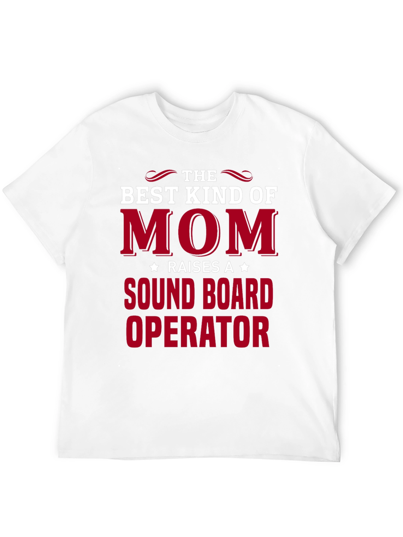 Sound Board Operator Mom Graphic Tee