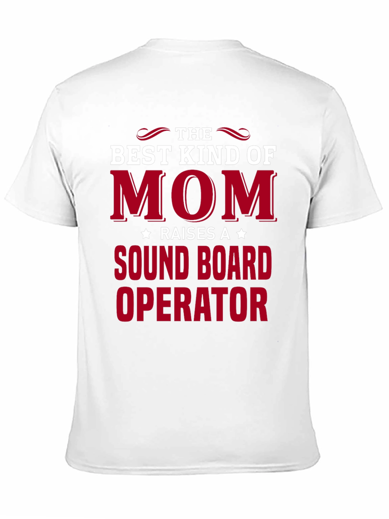 Sound Board Operator Mom Graphic Tee