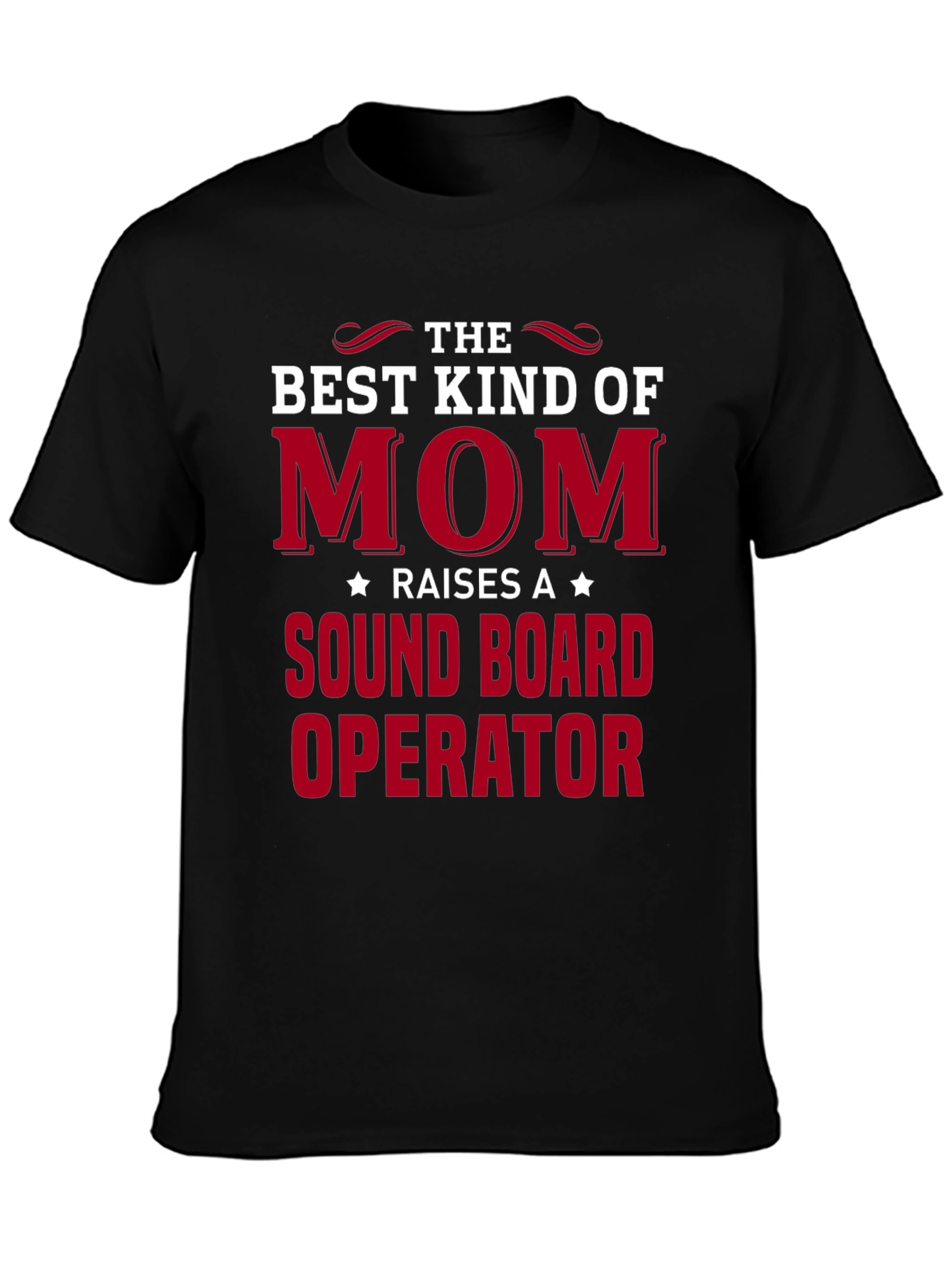 Sound Board Operator Mom Graphic Tee