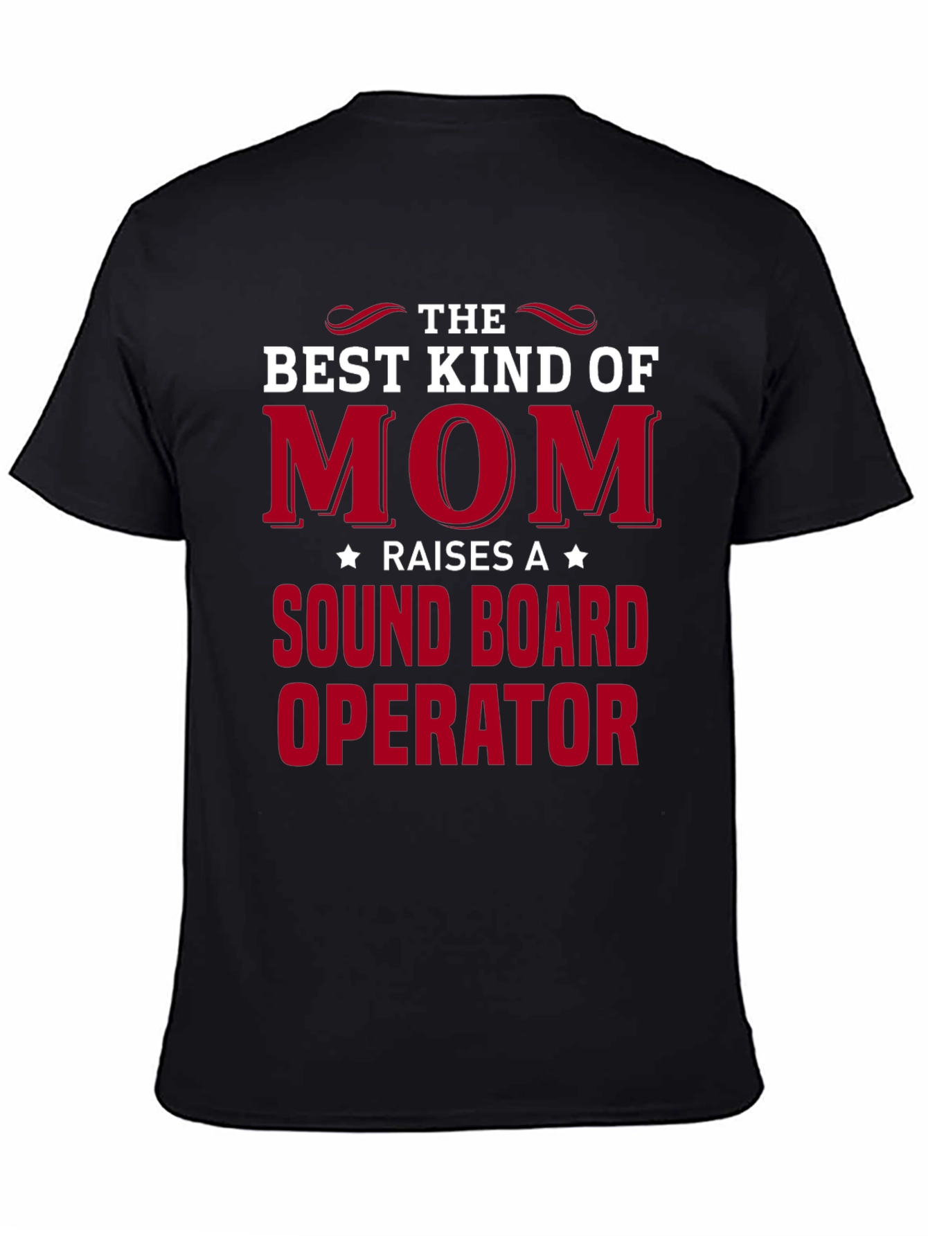 Sound Board Operator Mom Graphic Tee