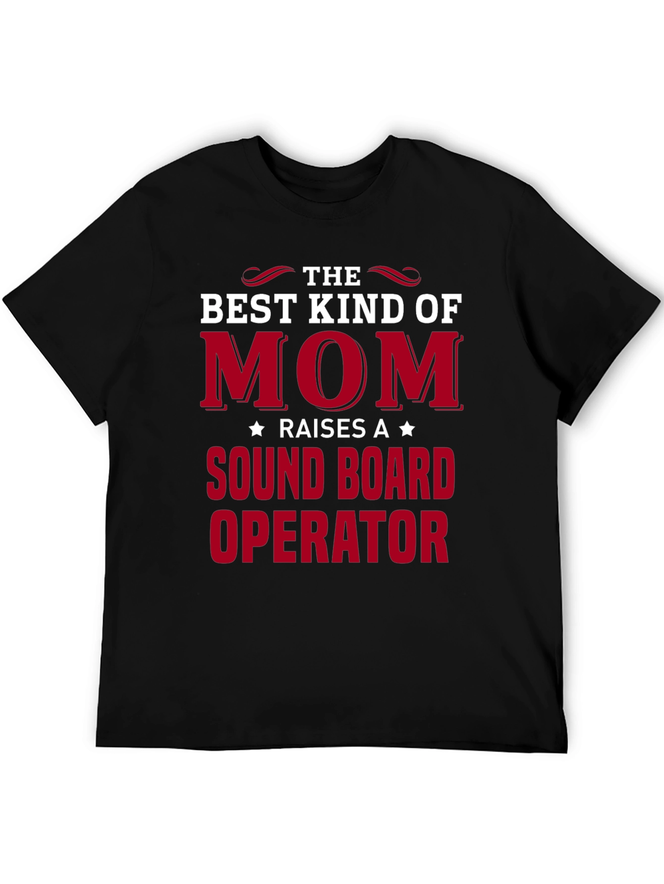 Sound Board Operator Mom Graphic Tee
