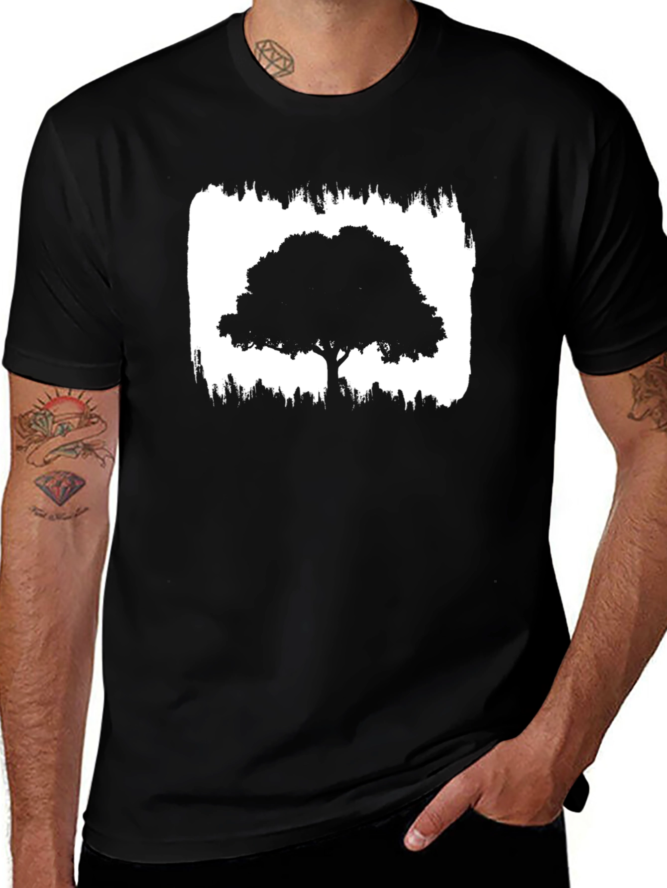 Nature Tree Graphic T-Shirt