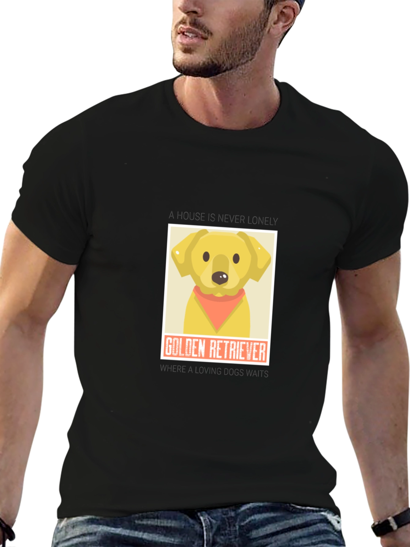 Golden Retriever Lover T-Shirt - Dog Mom/Dad Tee