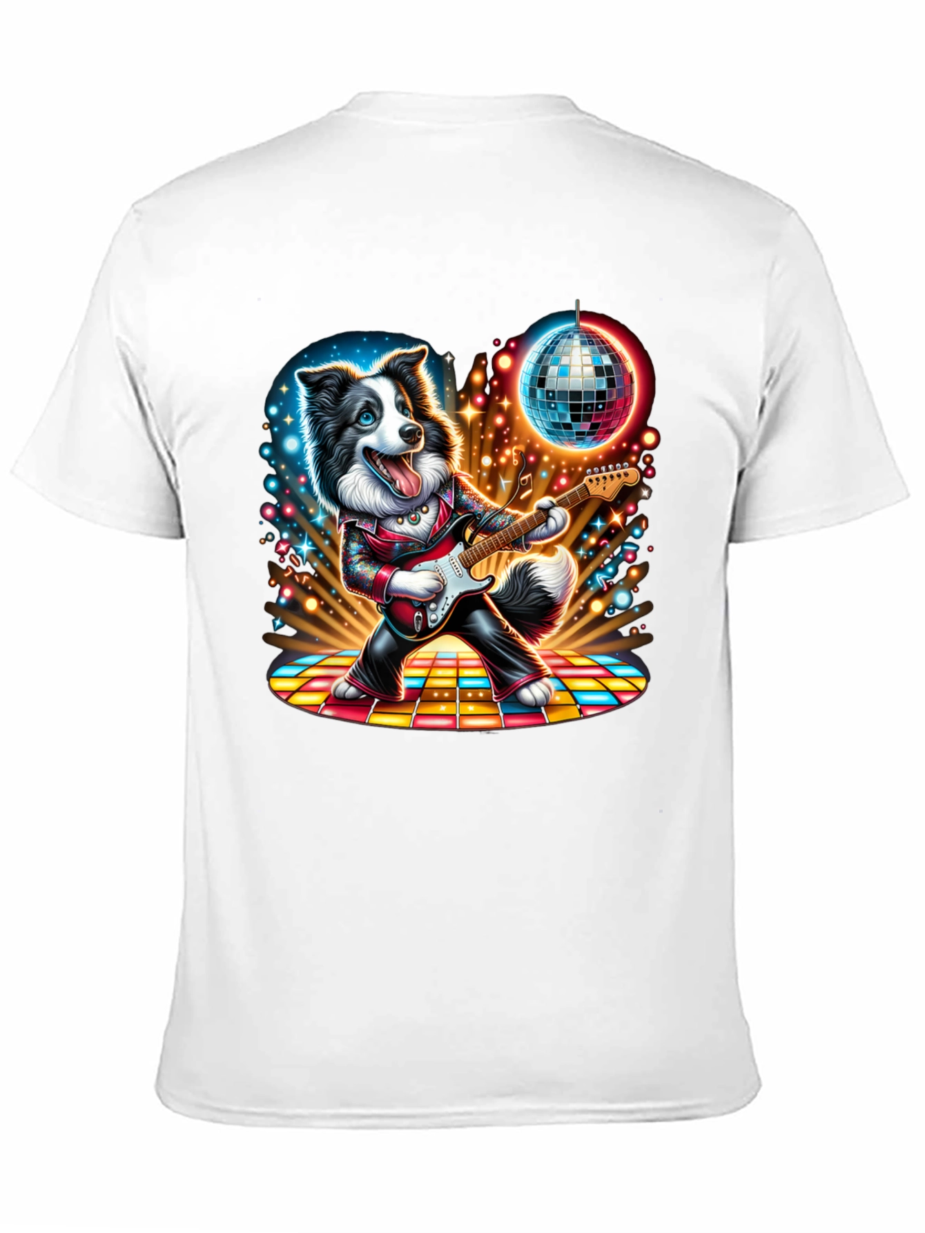 Disco Dog Guitarist T-Shirt
