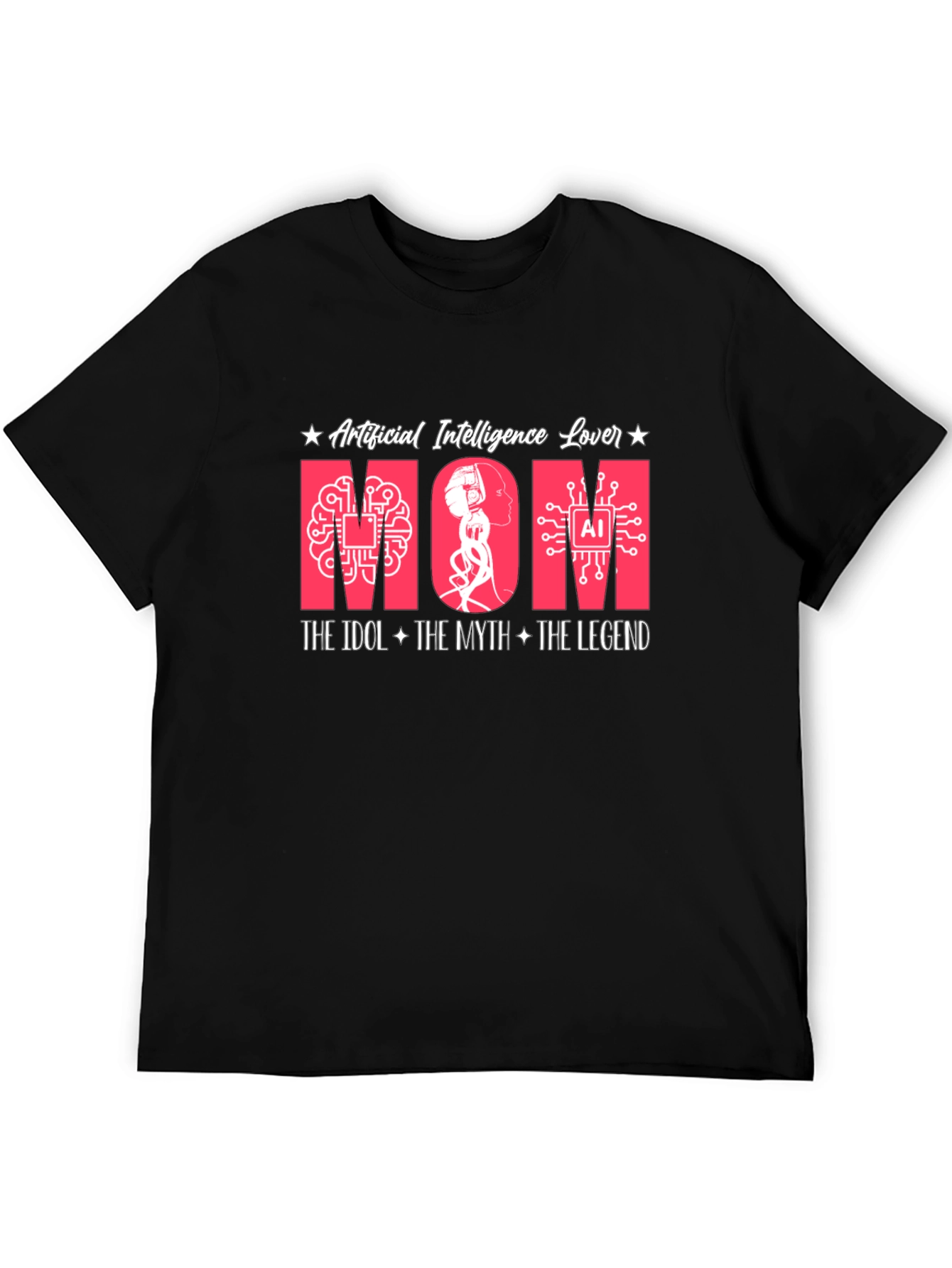 AI Mom T-Shirt - Artificial Intelligence Lover Tee