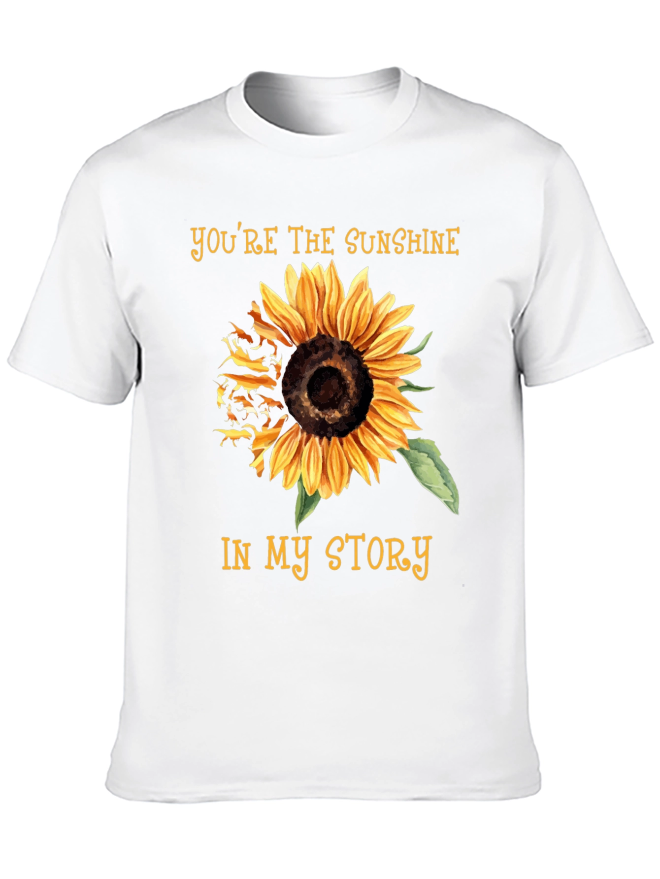 Sunflower Graphic Tee - Youre the Sunshine