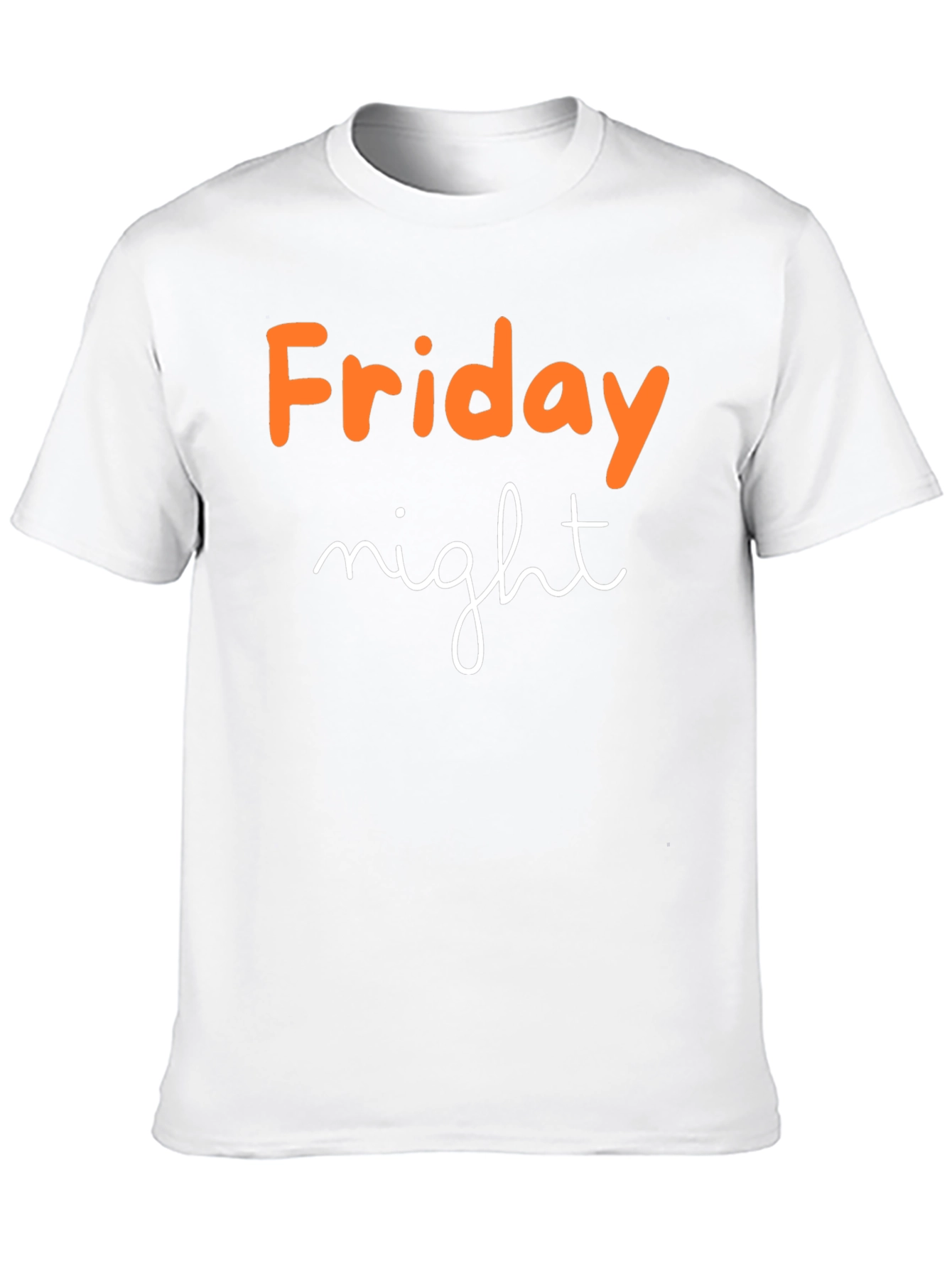 Friday Night Graphic Tee - Mens Black T-Shirt