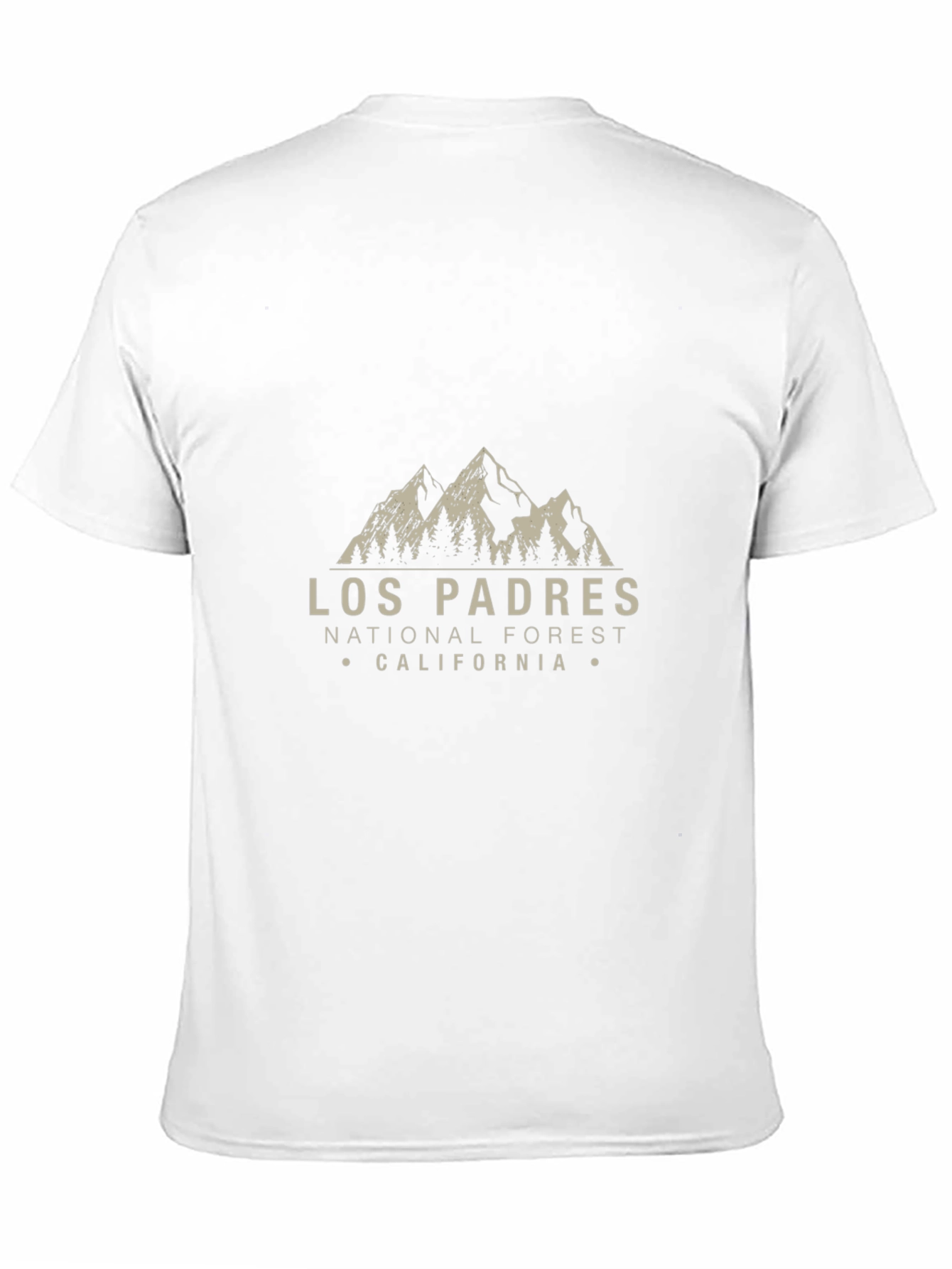 Los Padres National Forest Graphic Tee - Black
