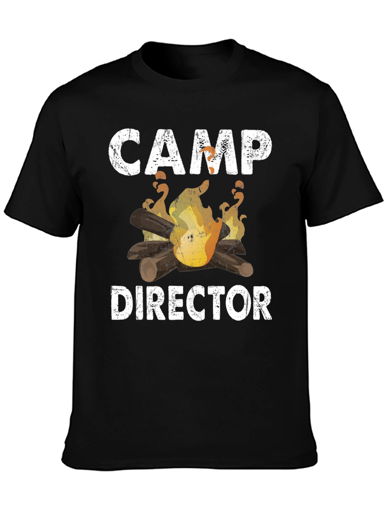 Camp Director T-Shirt - Bonfire Graphic Tee