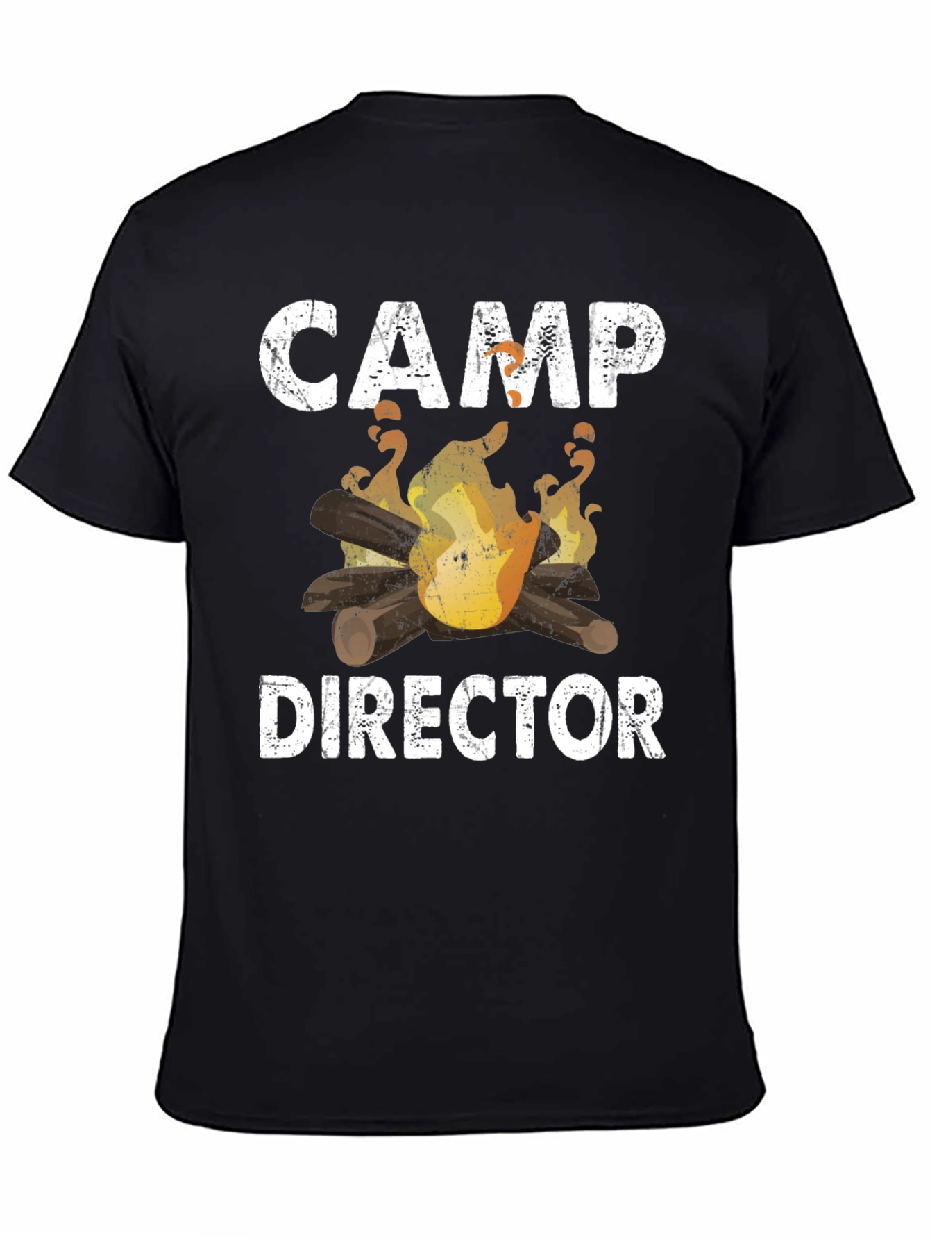 Camp Director T-Shirt - Bonfire Graphic Tee
