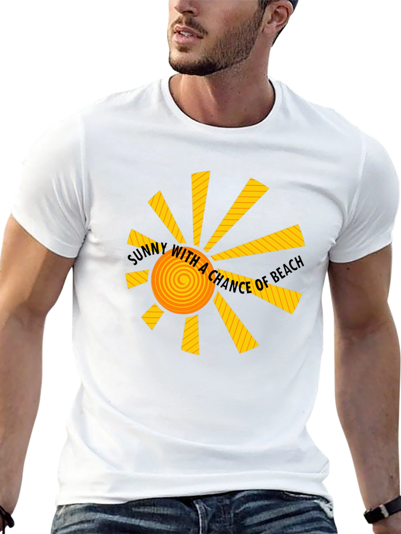 Sunny with a Chance of Beach Graphic Tee