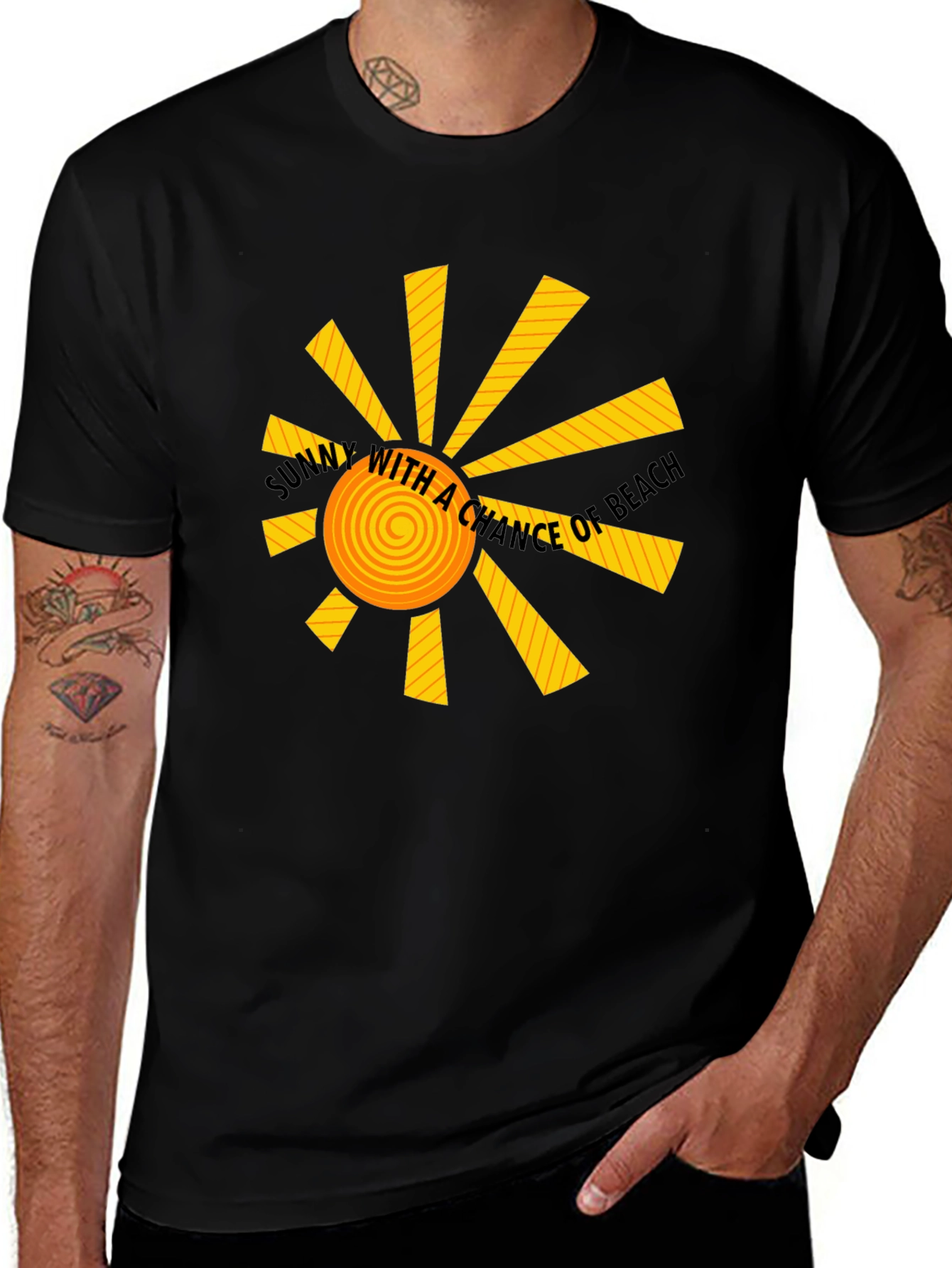 Sunny with a Chance of Beach Graphic Tee