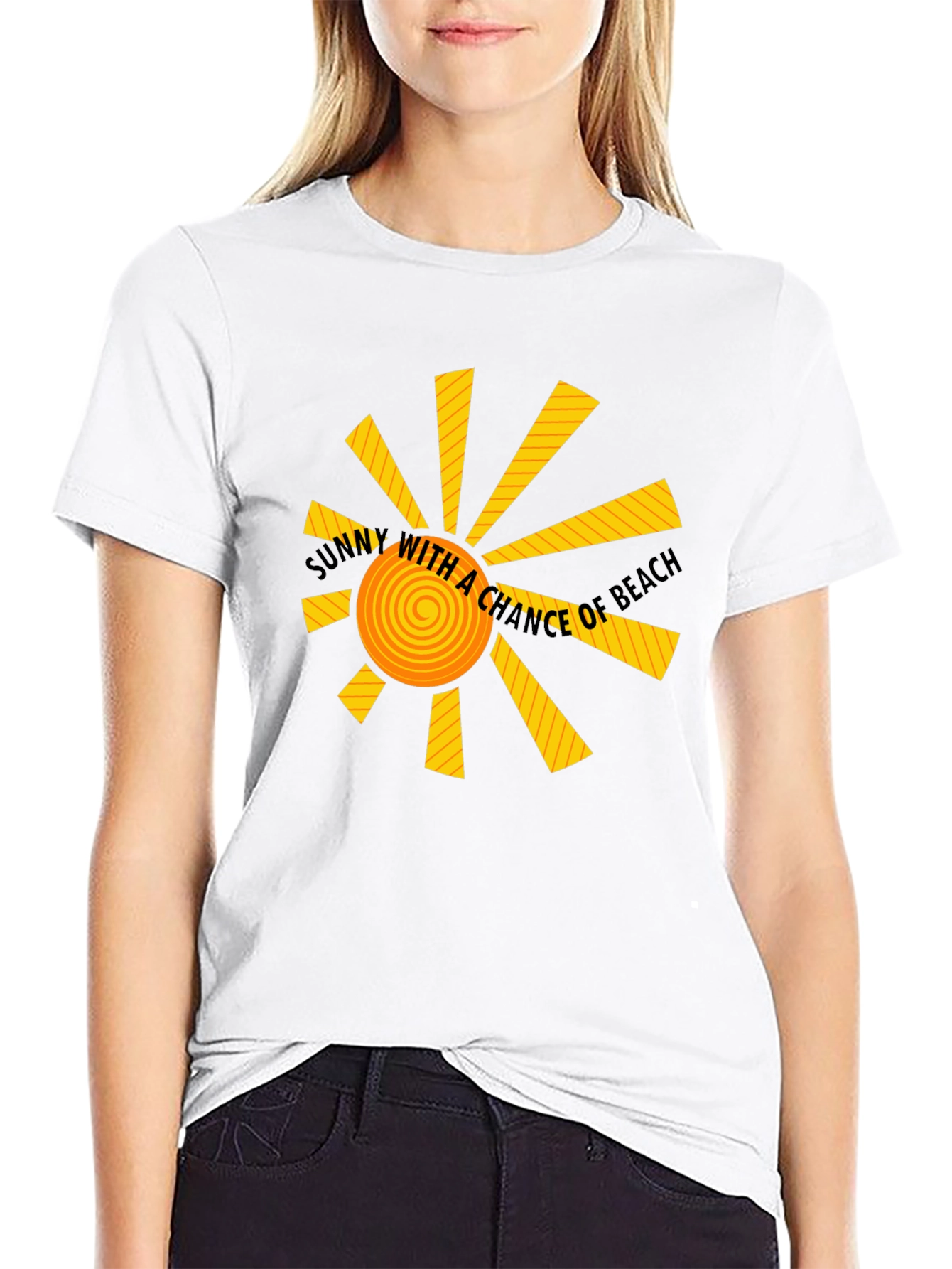 Sunny with a Chance of Beach Graphic Tee