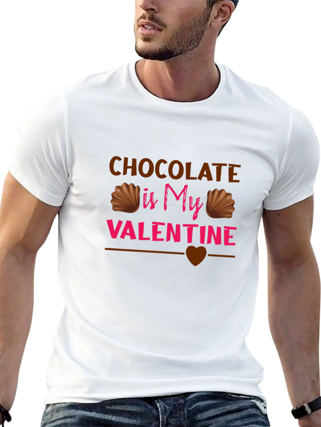 Chocolate is My Valentine T-Shirt - Valentines Day Tee