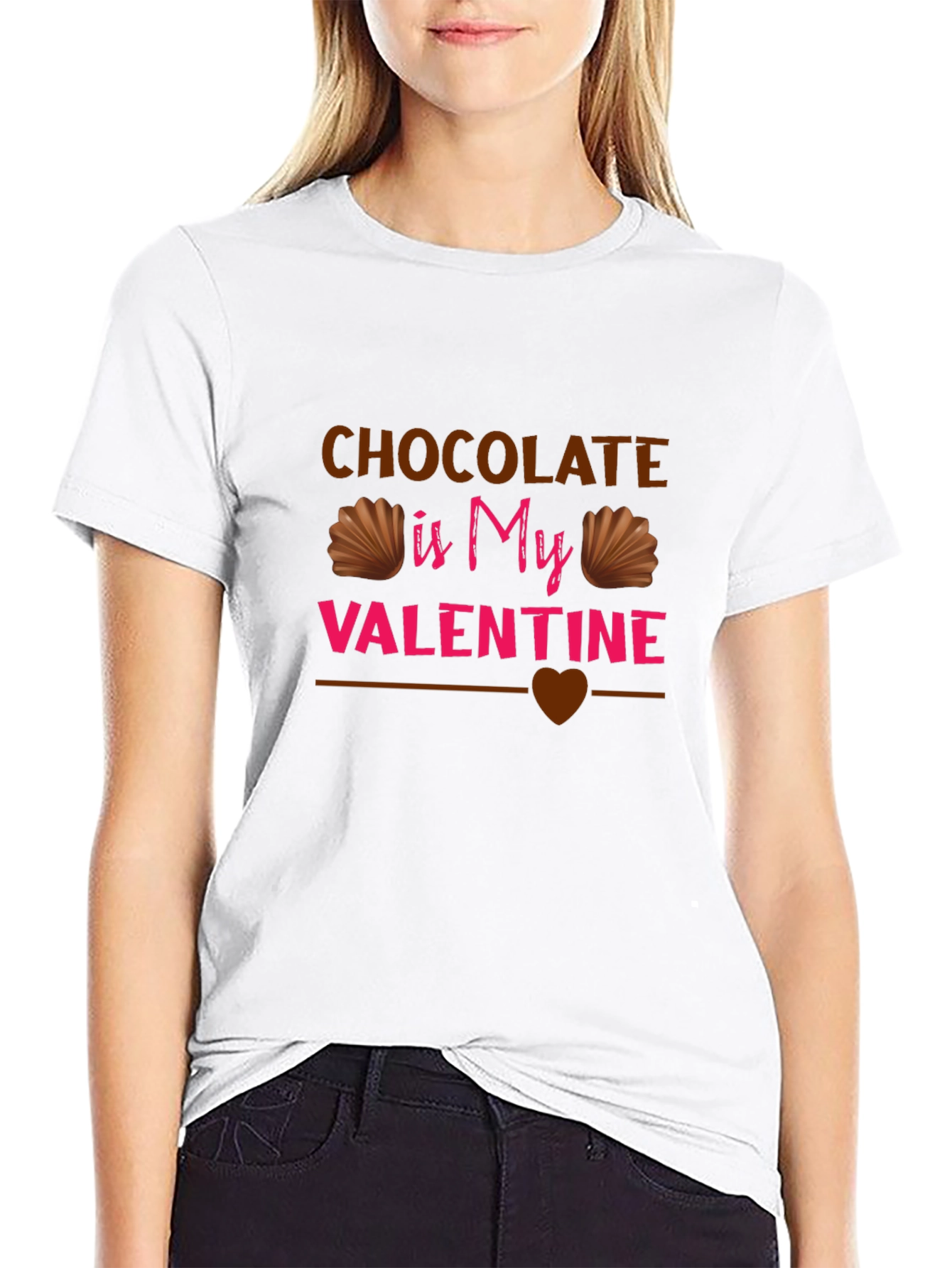Chocolate is My Valentine T-Shirt - Valentines Day Tee