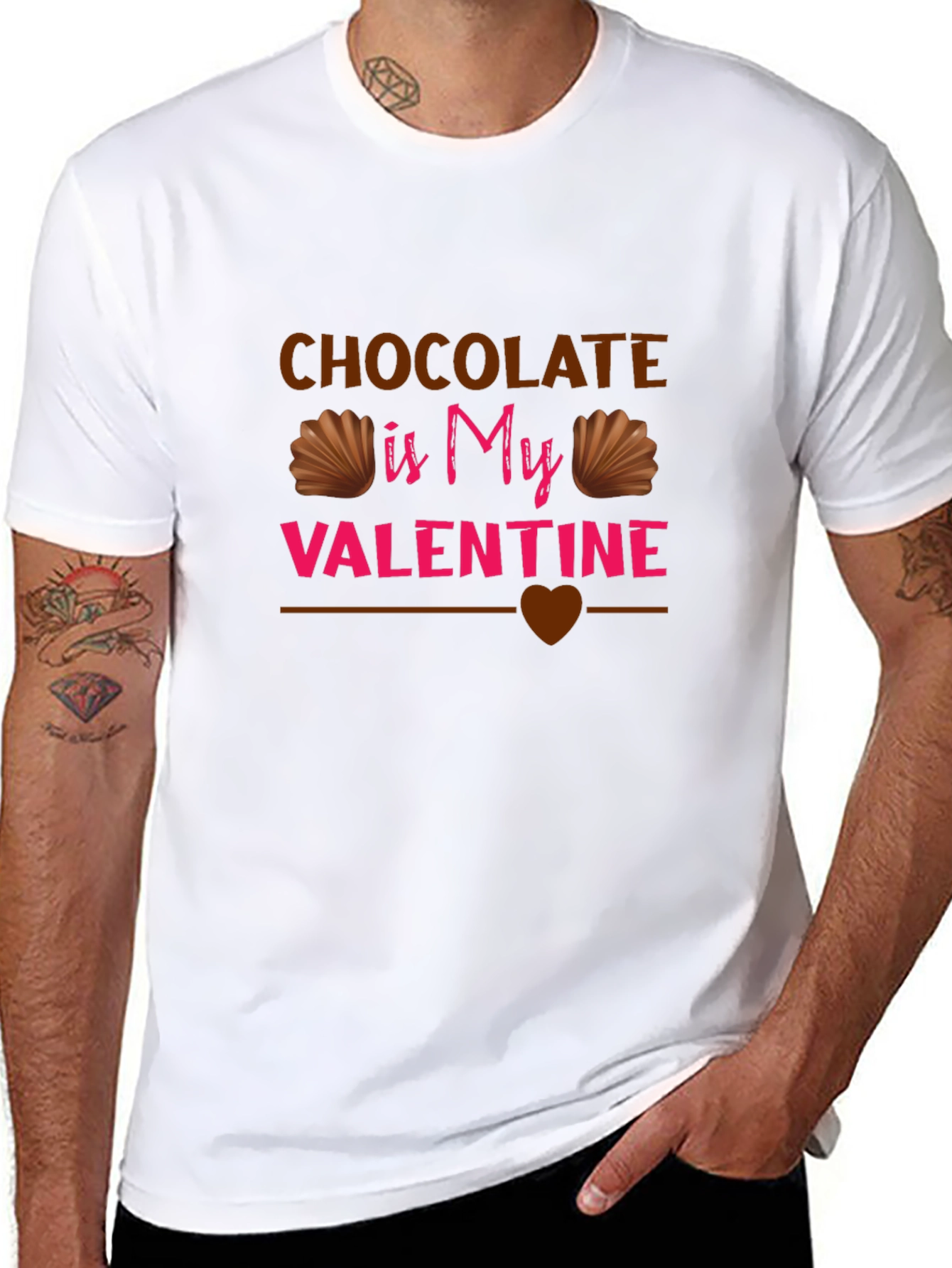 Chocolate is My Valentine T-Shirt - Valentines Day Tee