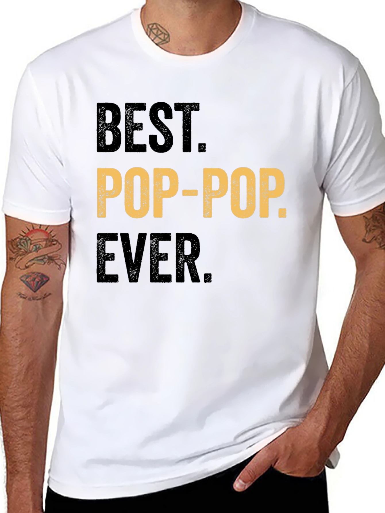 Best Pop-Pop Ever T-Shirt - Gift for Grandfather