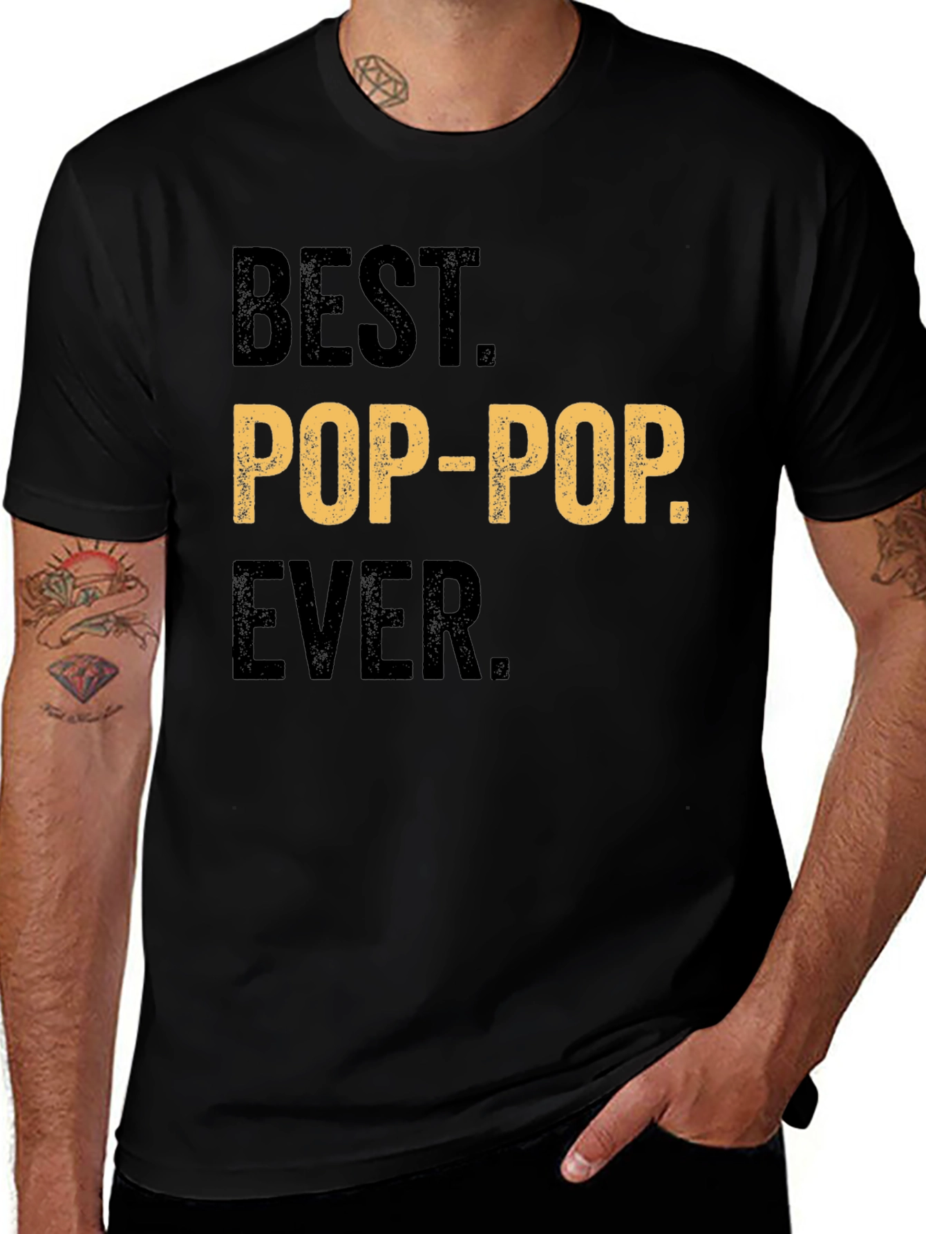 Best Pop-Pop Ever T-Shirt - Gift for Grandfather