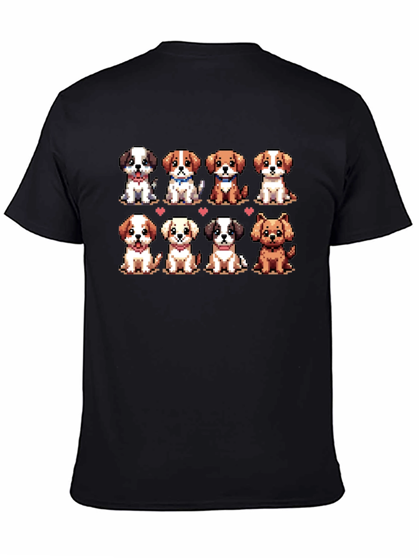 Pixel Puppy T-Shirt - Cute Dog Lover Tee