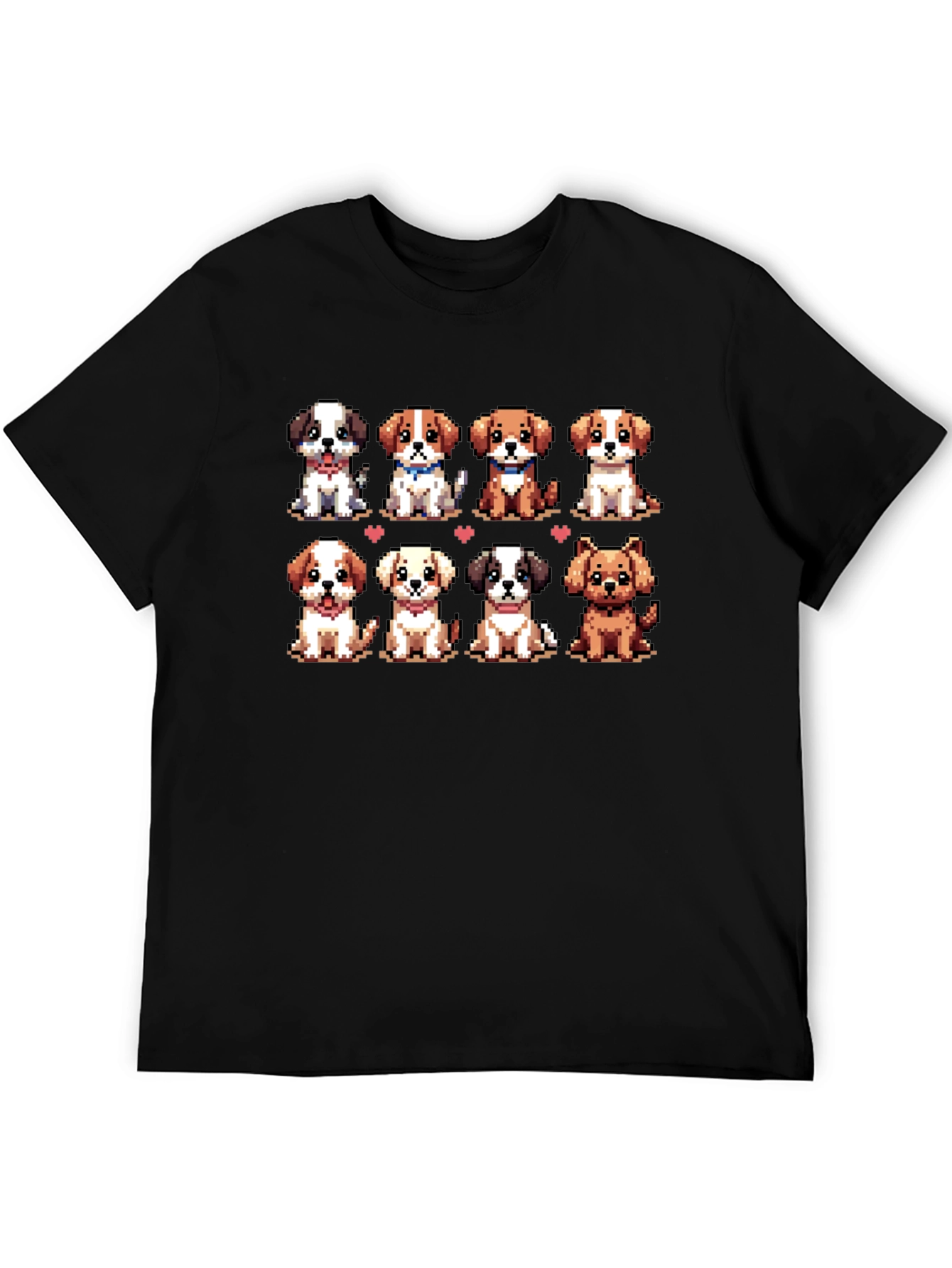 Pixel Puppy T-Shirt - Cute Dog Lover Tee