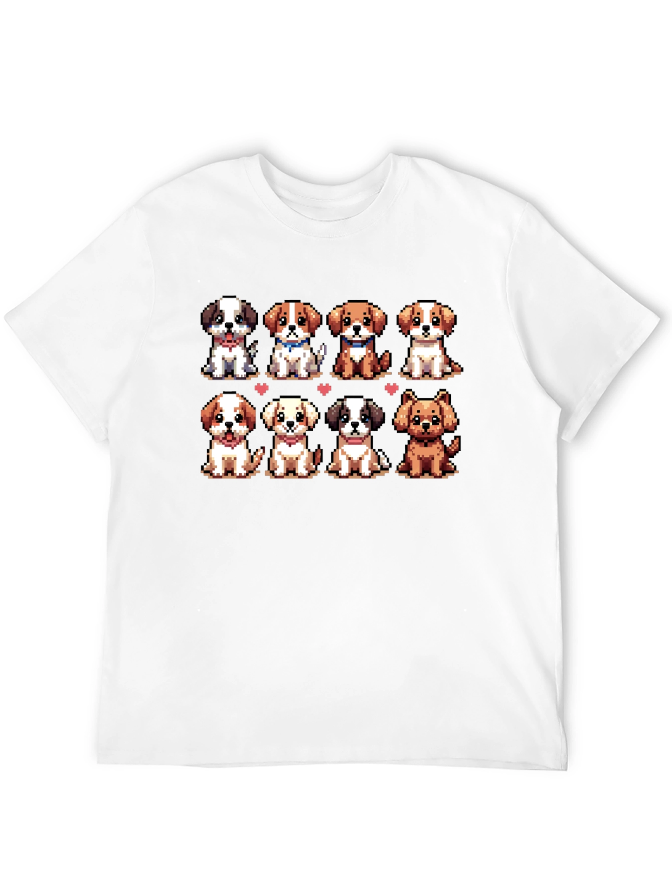 Pixel Puppy T-Shirt - Cute Dog Lover Tee
