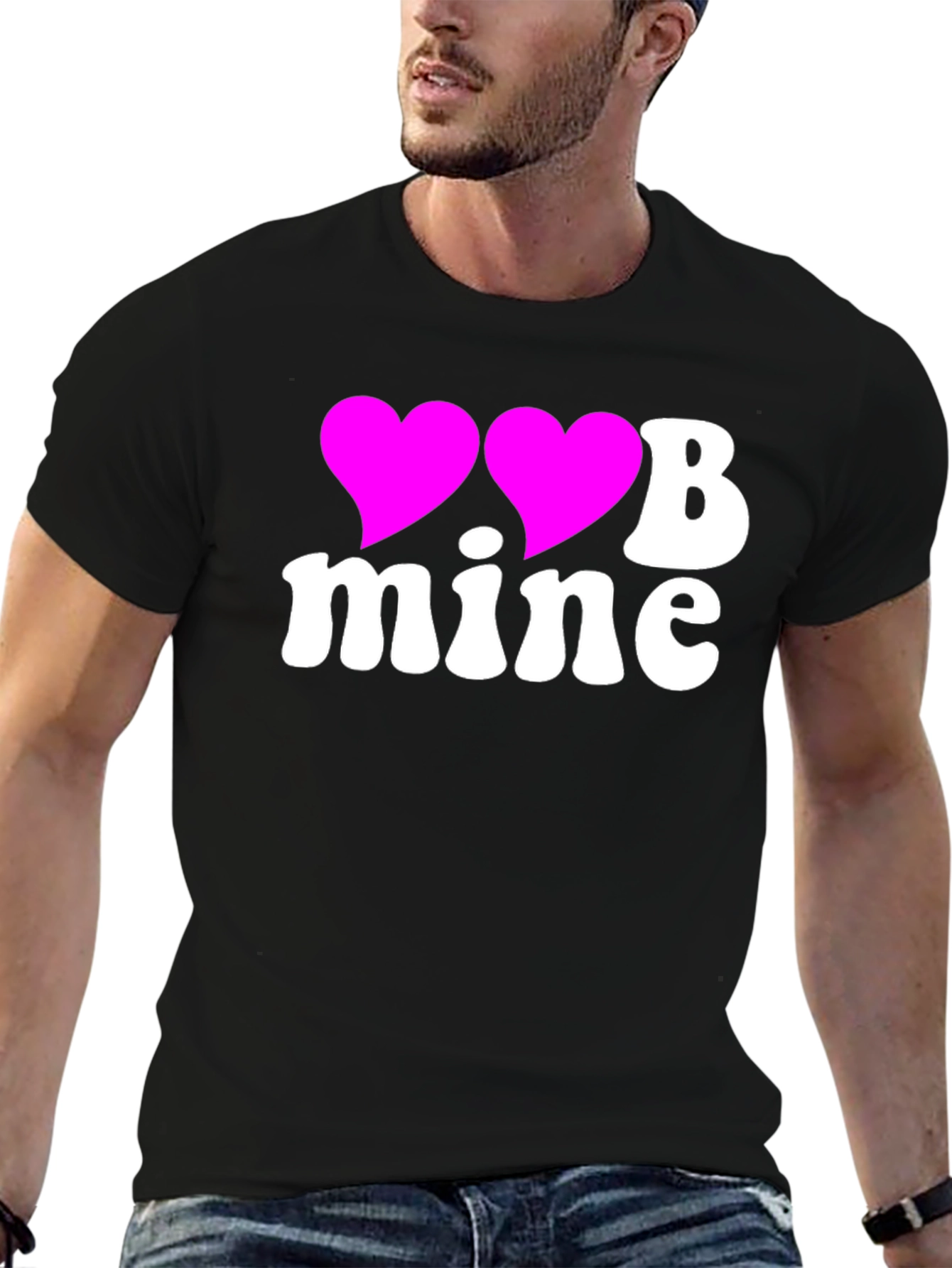 Be Mine Heart Graphic Tee - Valentines Day Edition