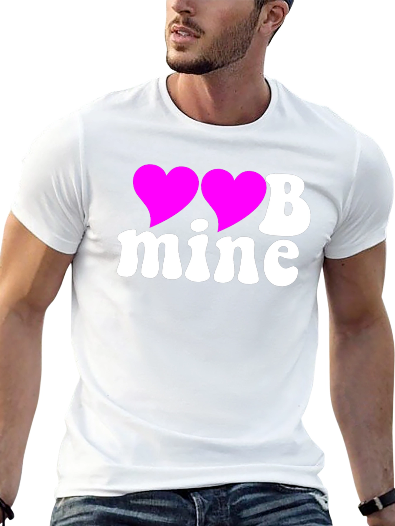 Be Mine Heart Graphic Tee - Valentines Day Edition