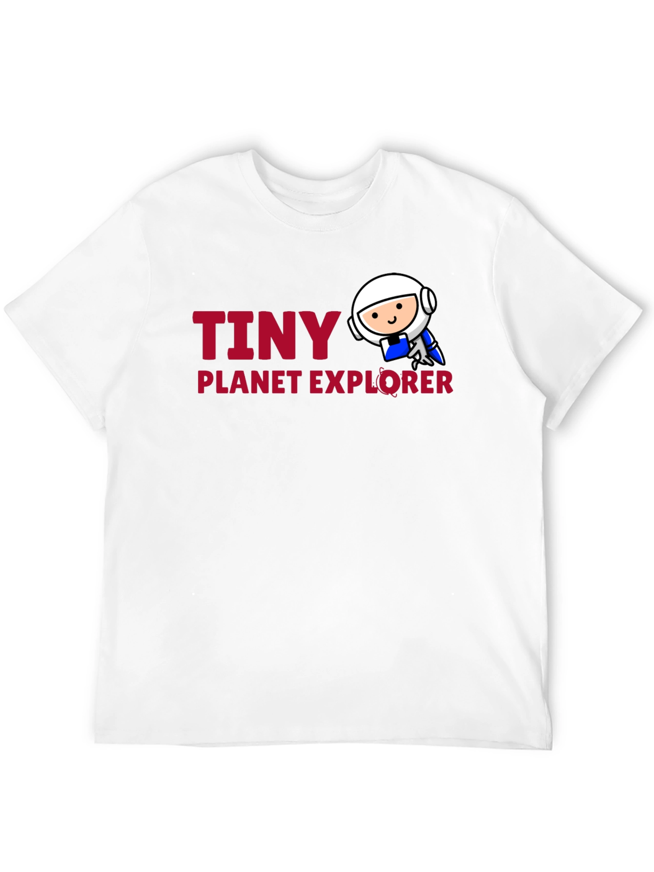 Tiny Planet Explorer Black T-Shirt