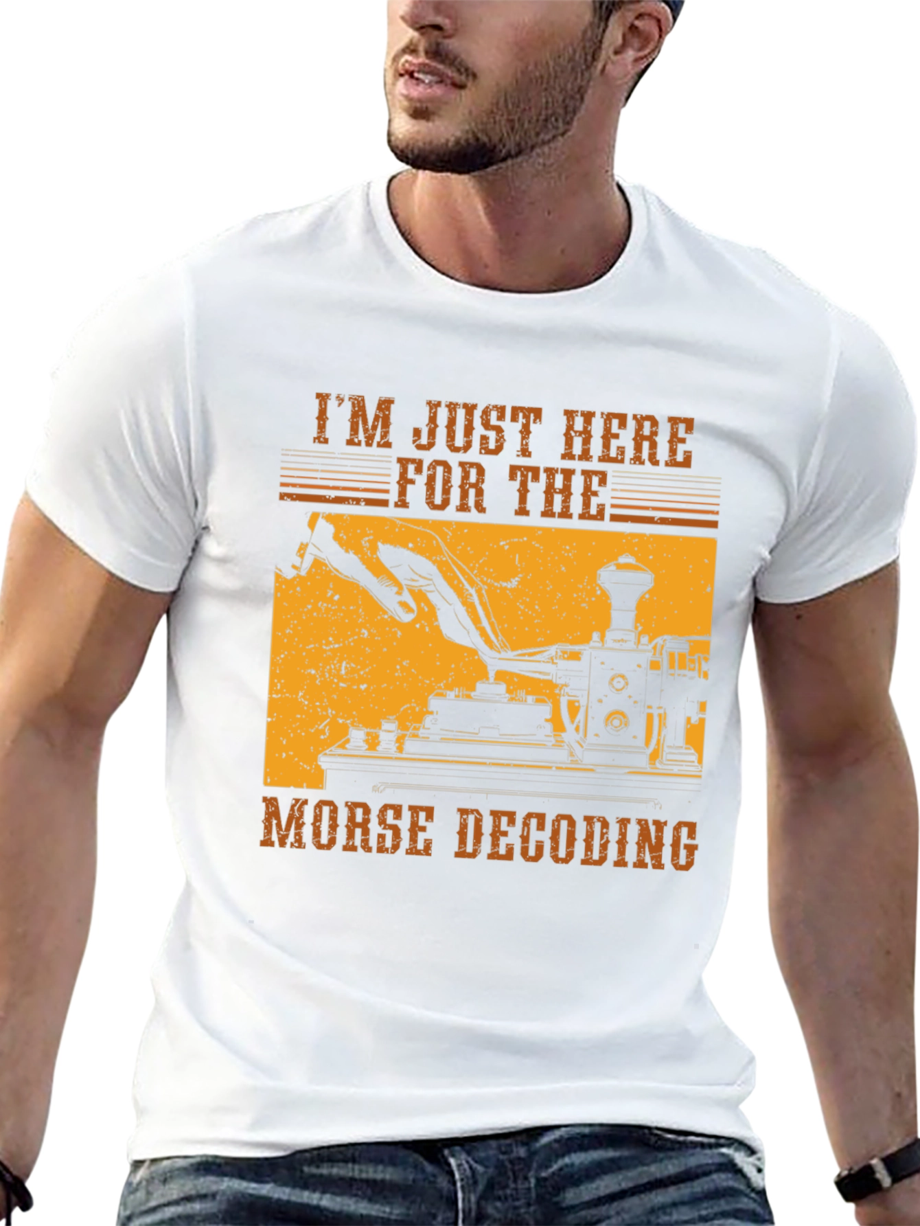 Morse Decoding T-Shirt - Operator Gift