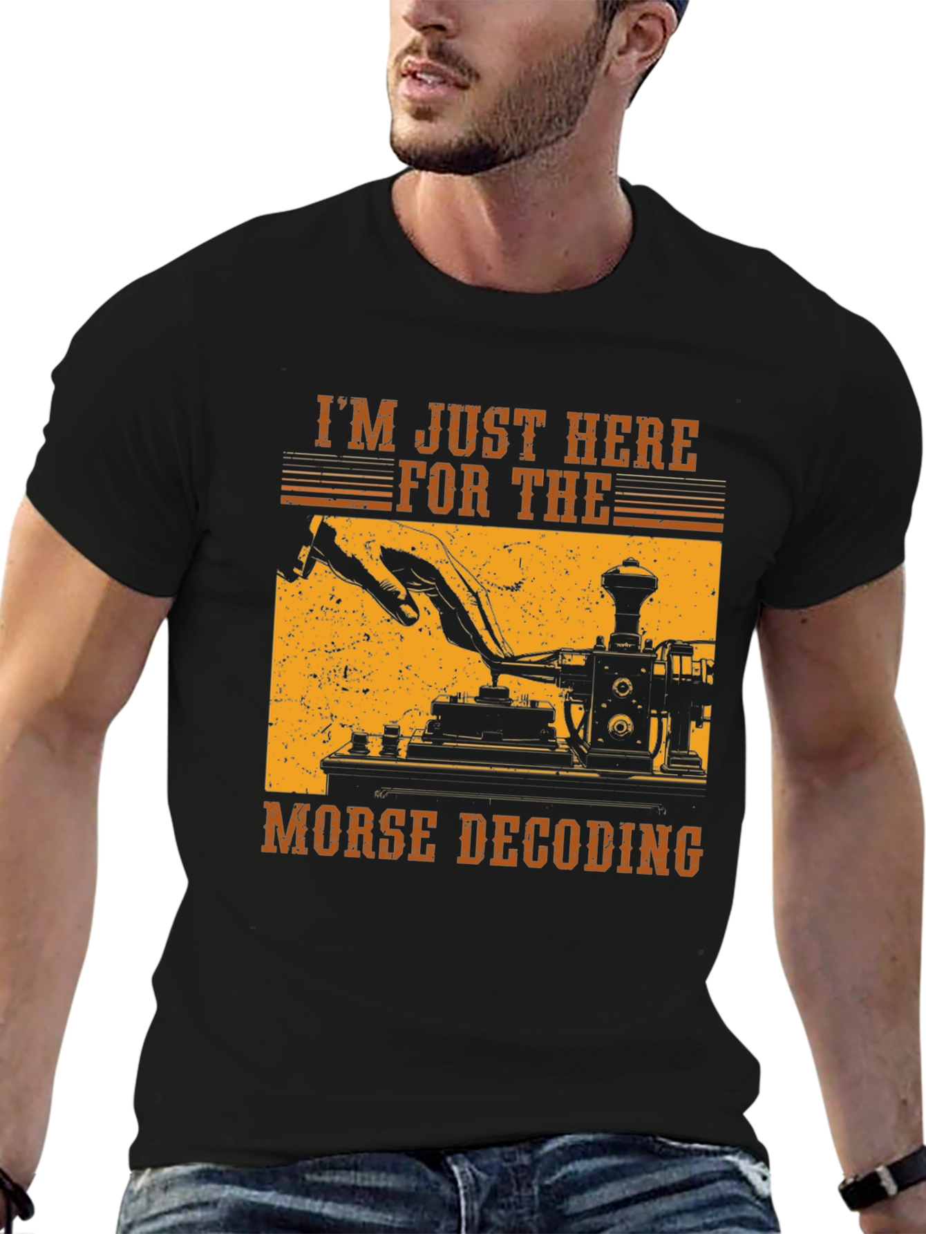 Morse Decoding T-Shirt - Operator Gift