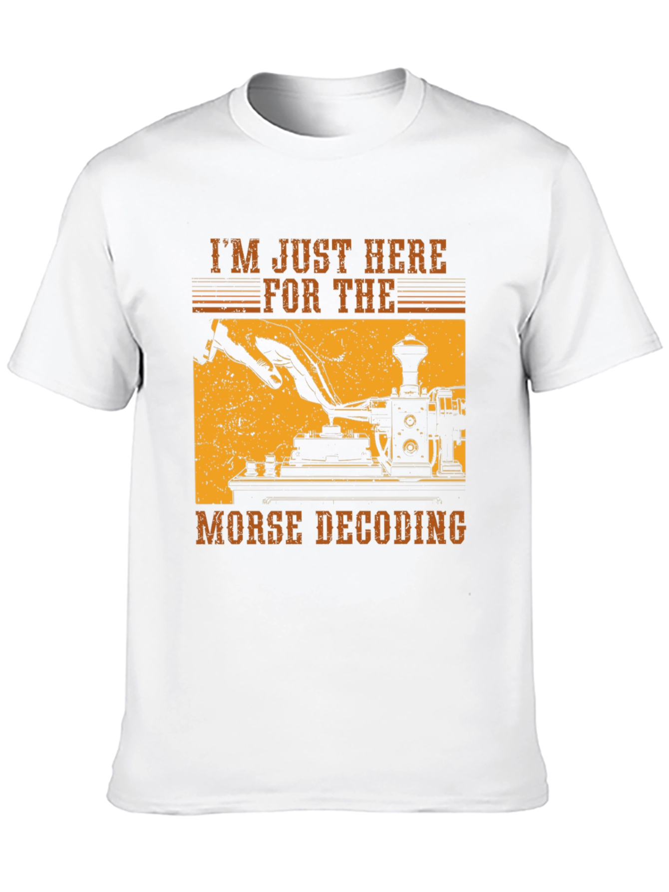 Morse Decoding T-Shirt - Operator Gift