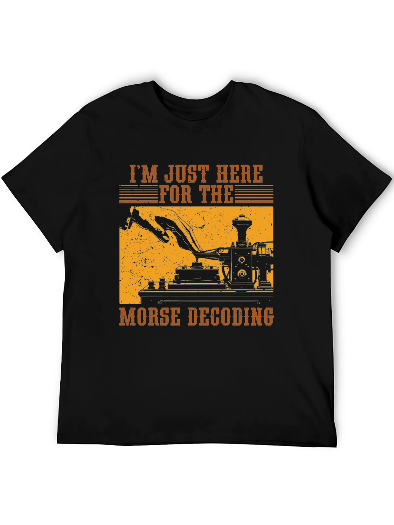 Morse Decoding T-Shirt - Operator Gift