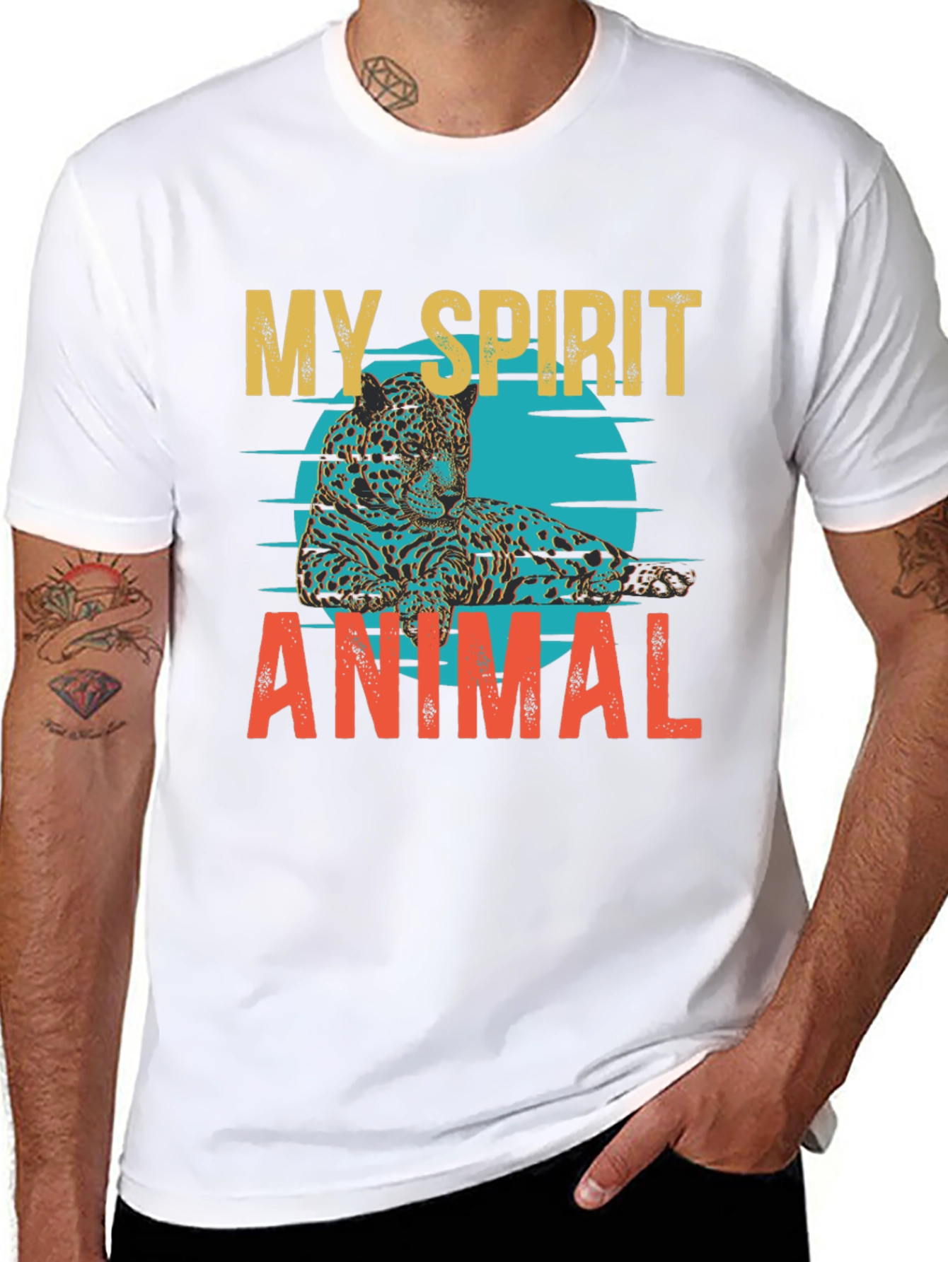 My Spirit Animal T-Shirt - Jaguar Graphic Tee