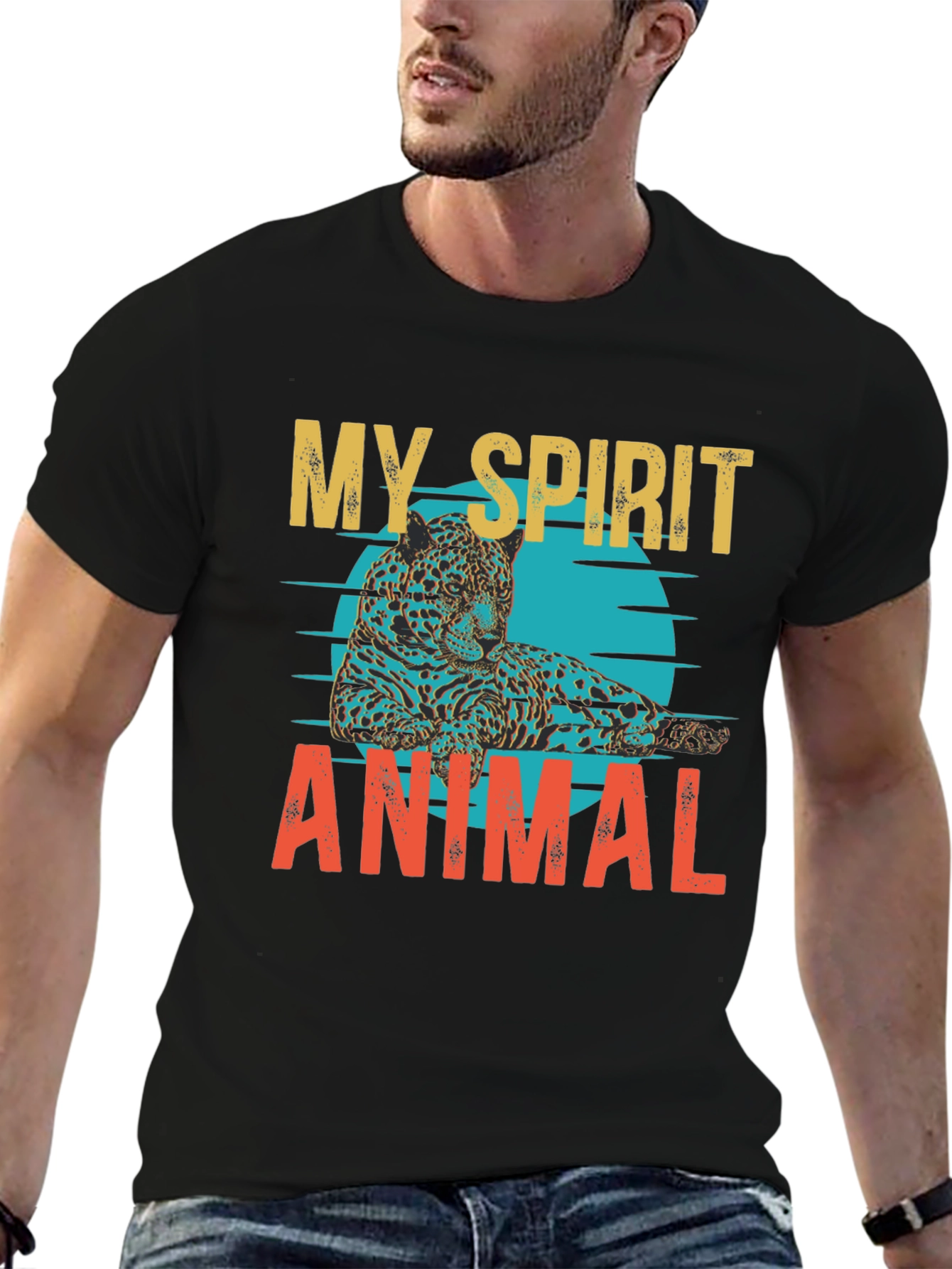 My Spirit Animal T-Shirt - Jaguar Graphic Tee