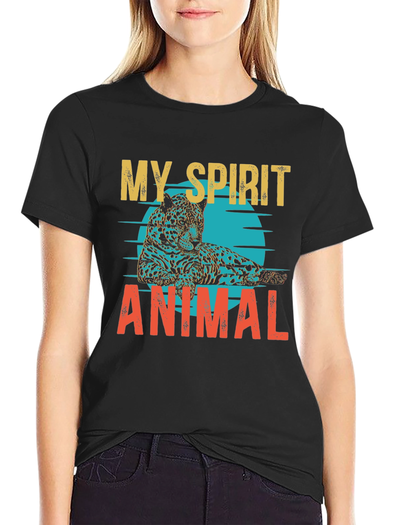 My Spirit Animal T-Shirt - Jaguar Graphic Tee