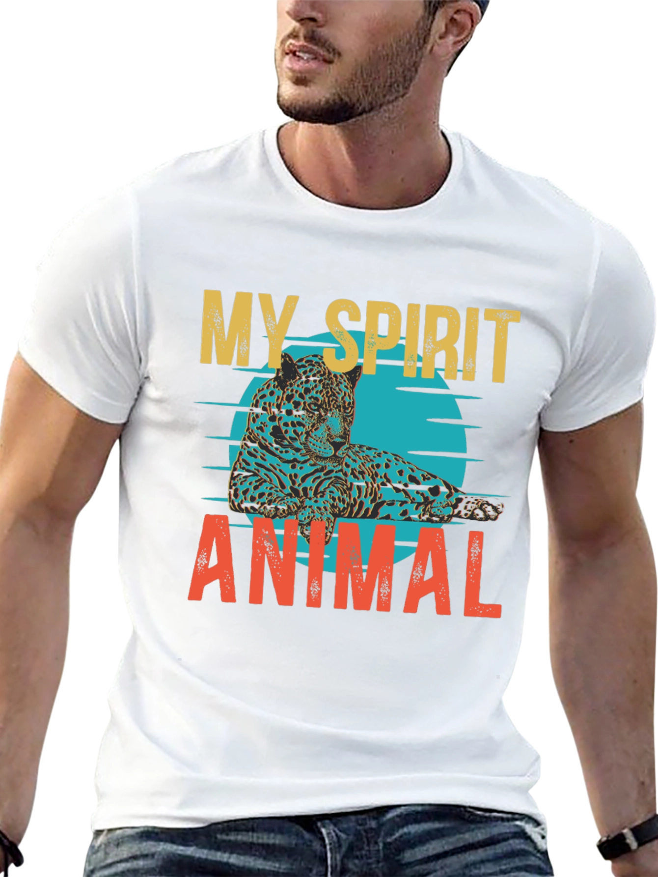 My Spirit Animal T-Shirt - Jaguar Graphic Tee