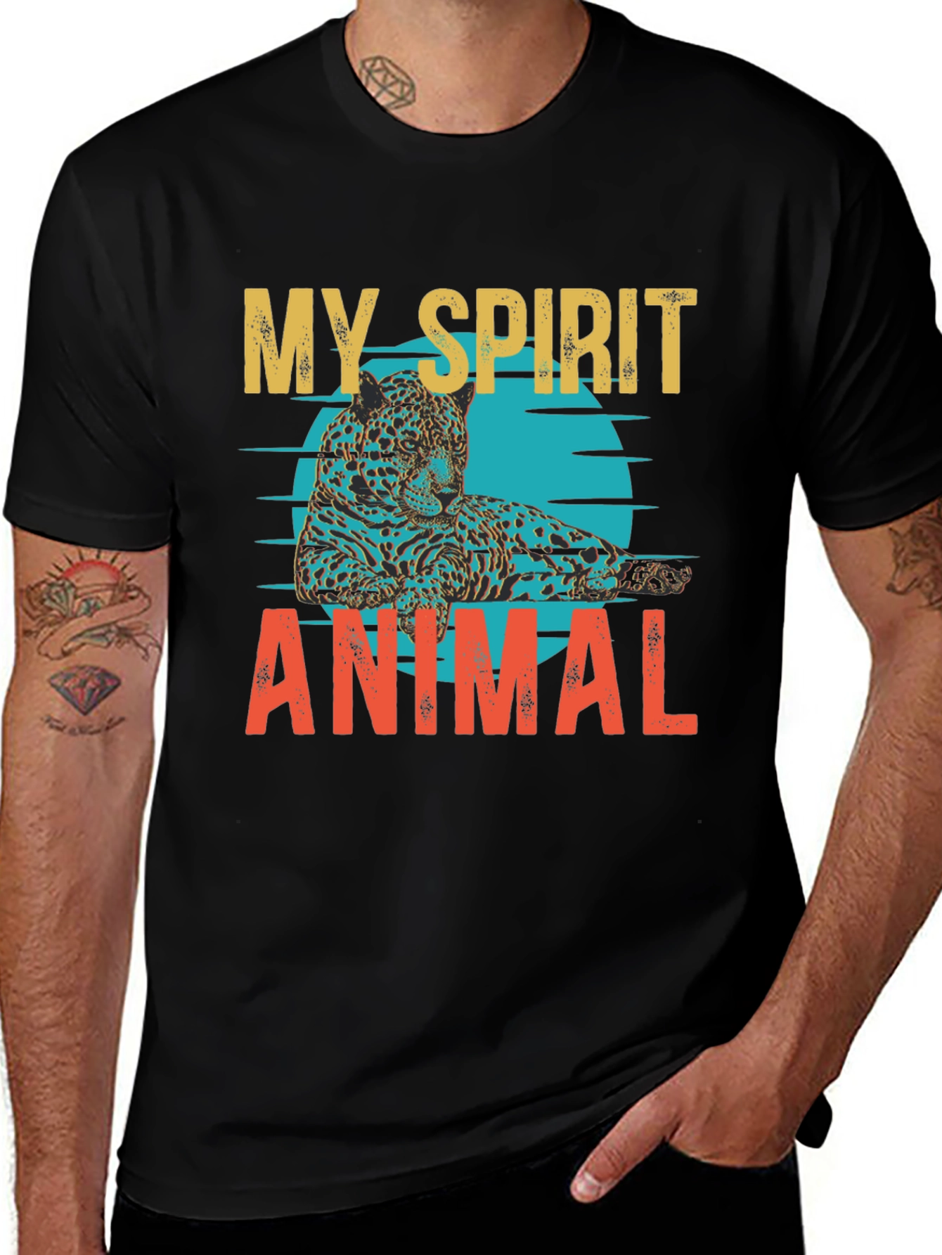 My Spirit Animal T-Shirt - Jaguar Graphic Tee
