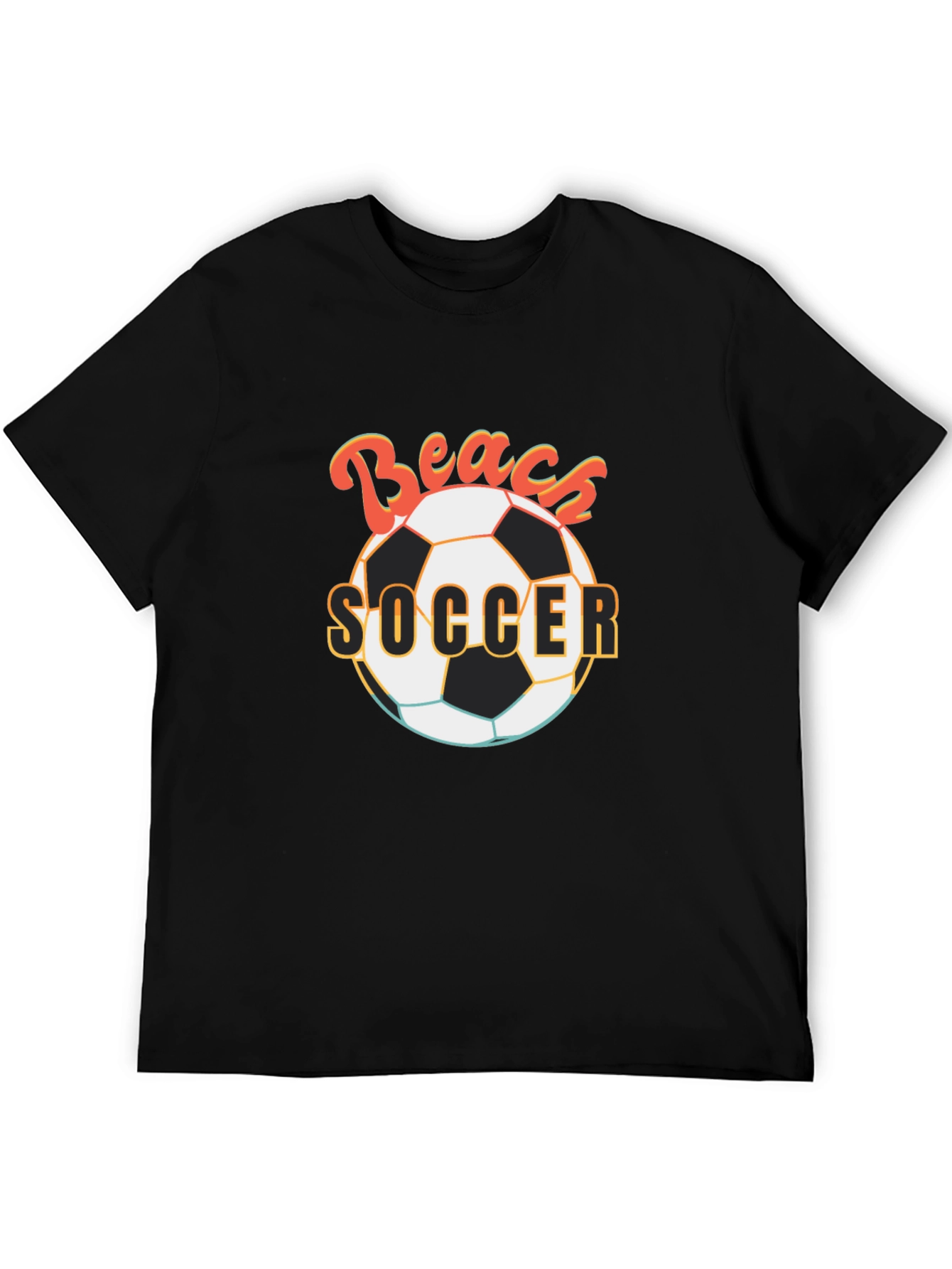 Beach Soccer Graphic T-Shirt