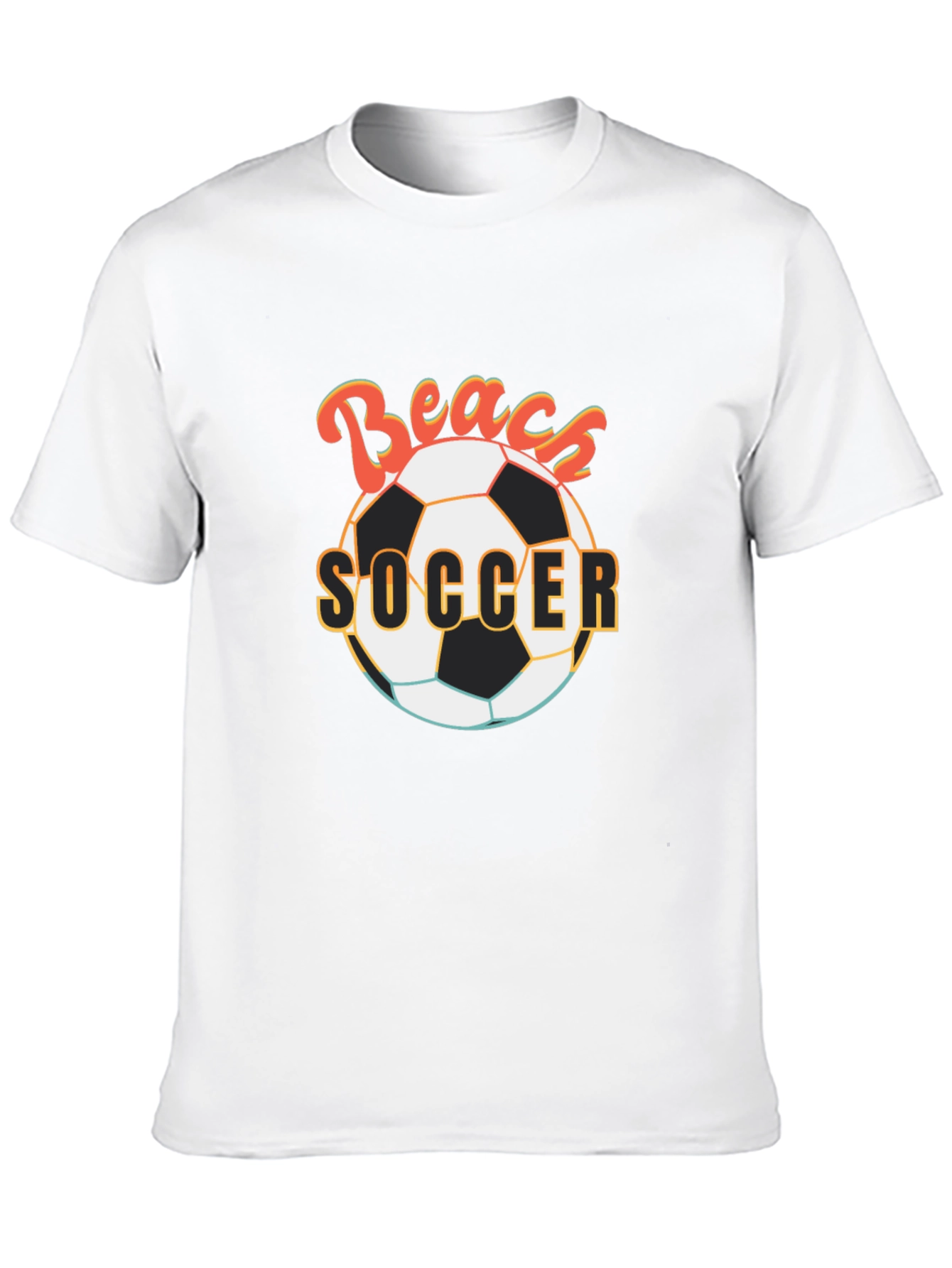 Beach Soccer Graphic T-Shirt