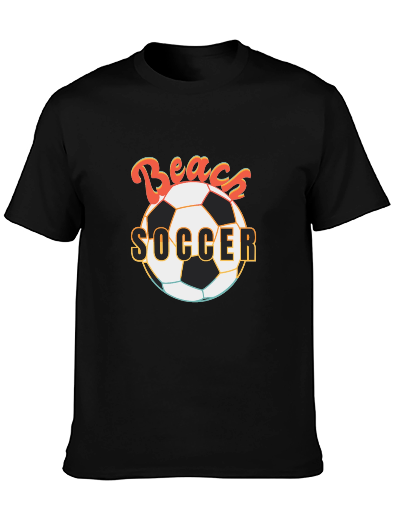 Beach Soccer Graphic T-Shirt