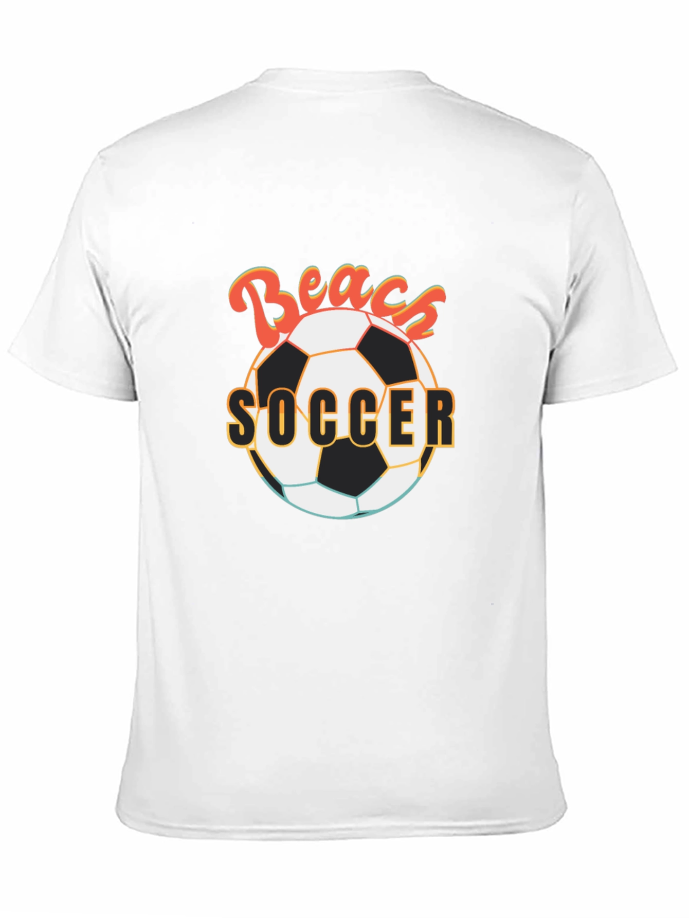 Beach Soccer Graphic T-Shirt